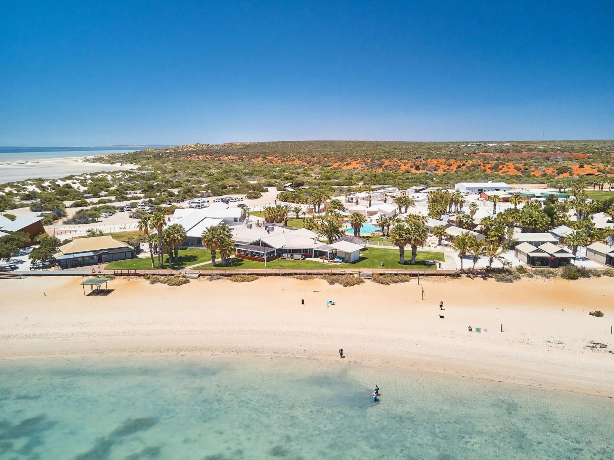 Bird's eye view in RAC Monkey Mia Dolphin Resort