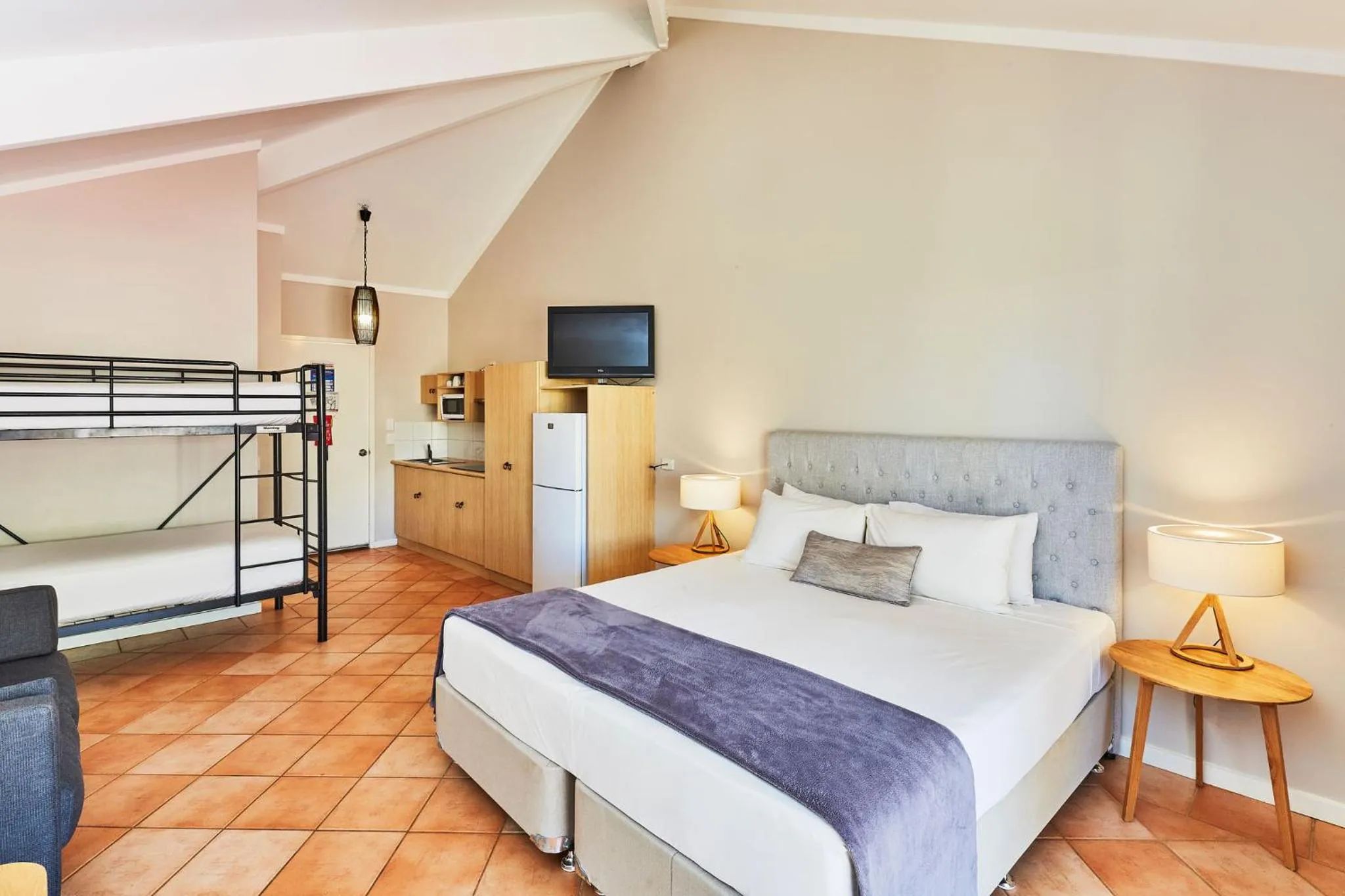 Photo of the whole room, Bed in RAC Monkey Mia Dolphin Resort