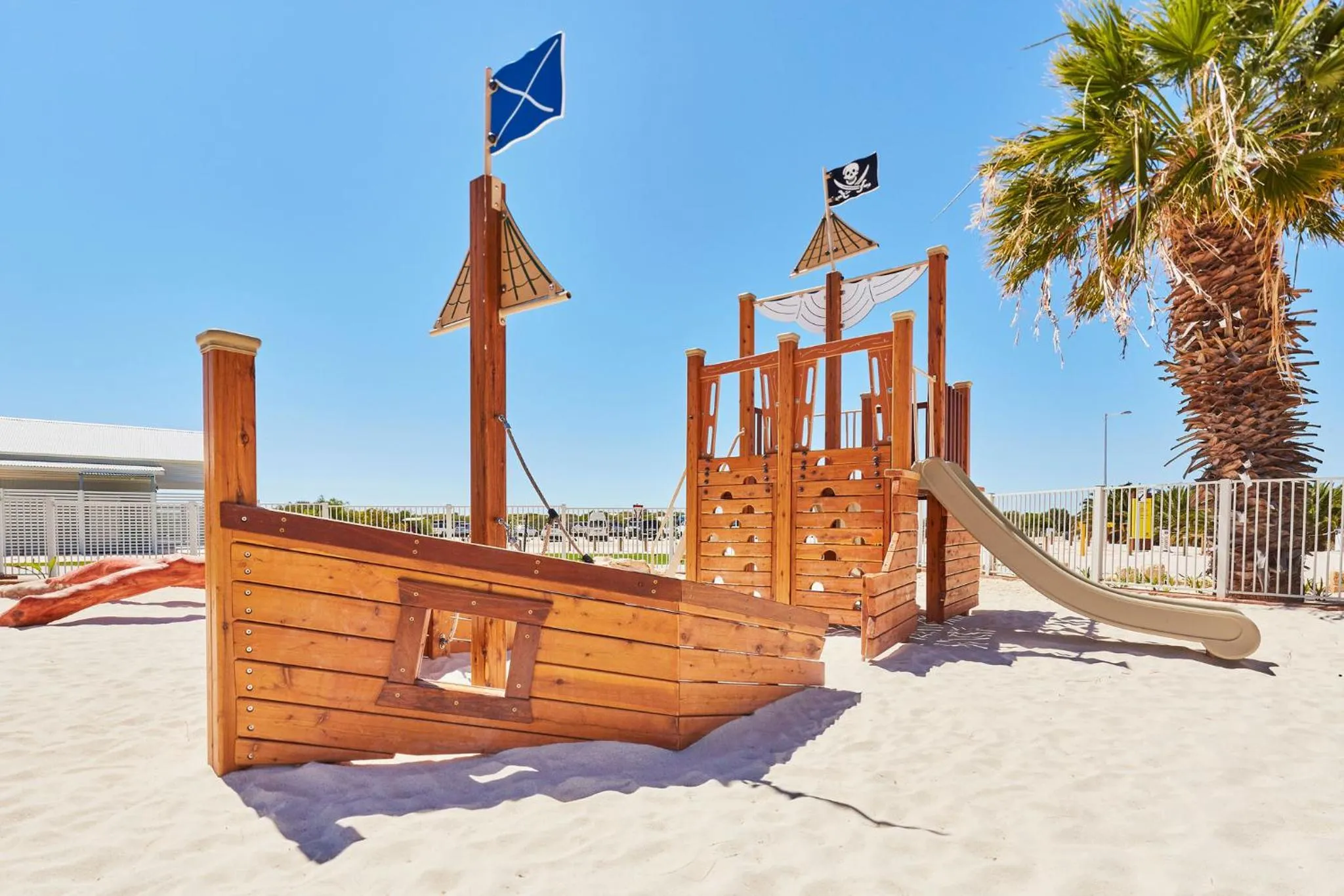 Children play ground in RAC Monkey Mia Dolphin Resort