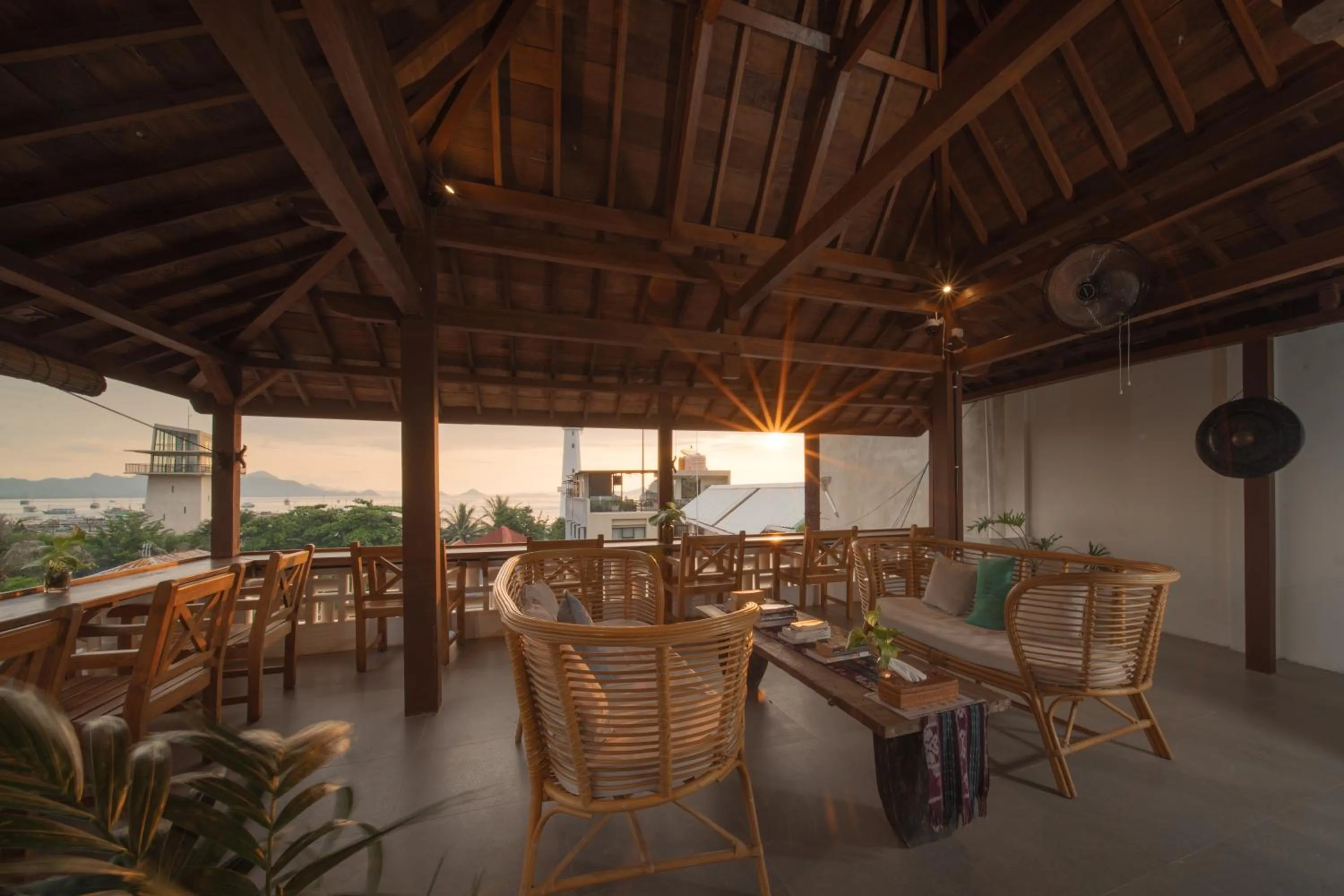 Patio in Green Hill Boutique Hotel