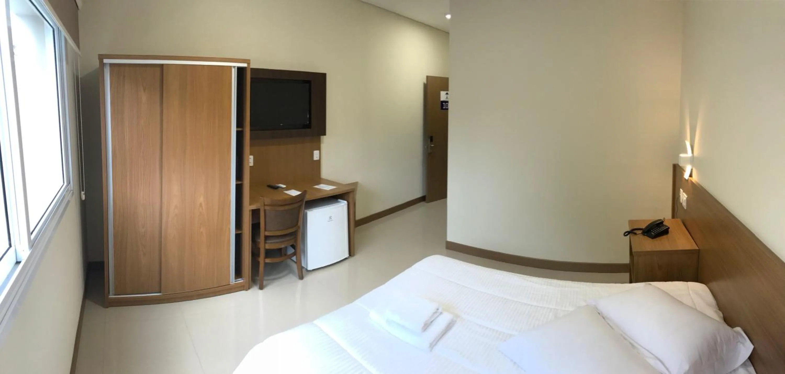 Bed in Ipê Palace Hotel