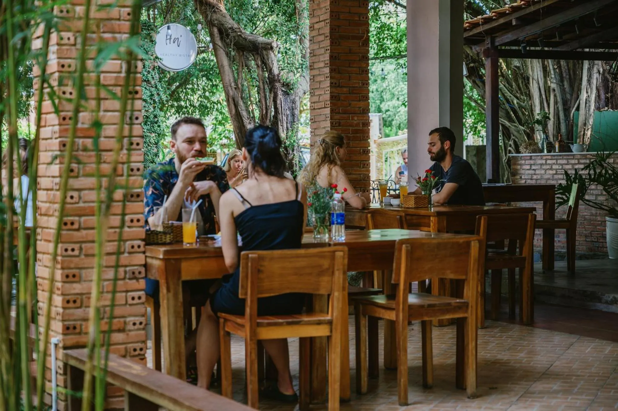 Restaurant/places to eat in An Nhien Retreat Phu Quoc with Yoga Daily & Beach access