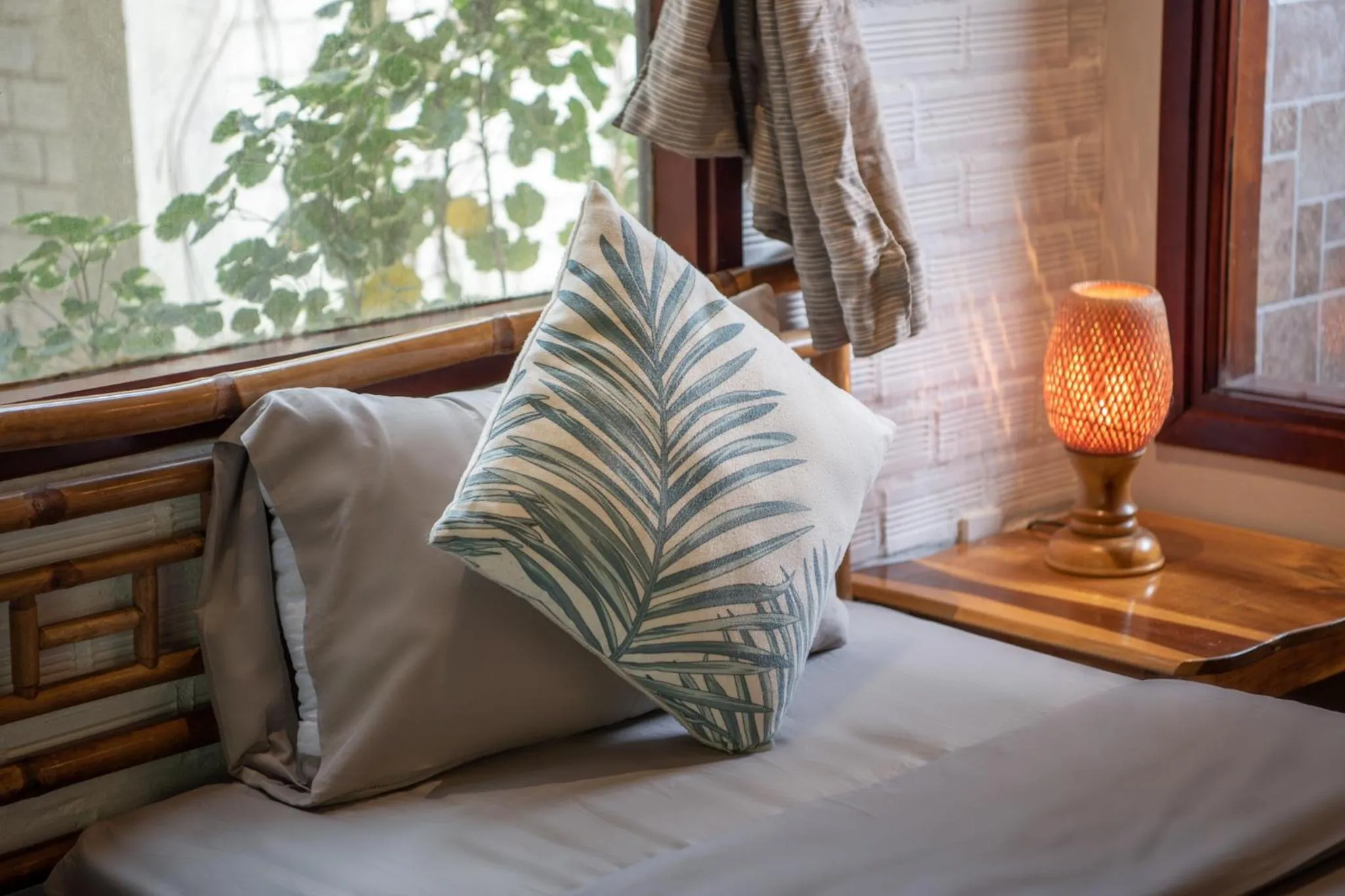 Photo of the whole room, Bed in An Nhien Retreat Phu Quoc with Yoga Daily & Beach access