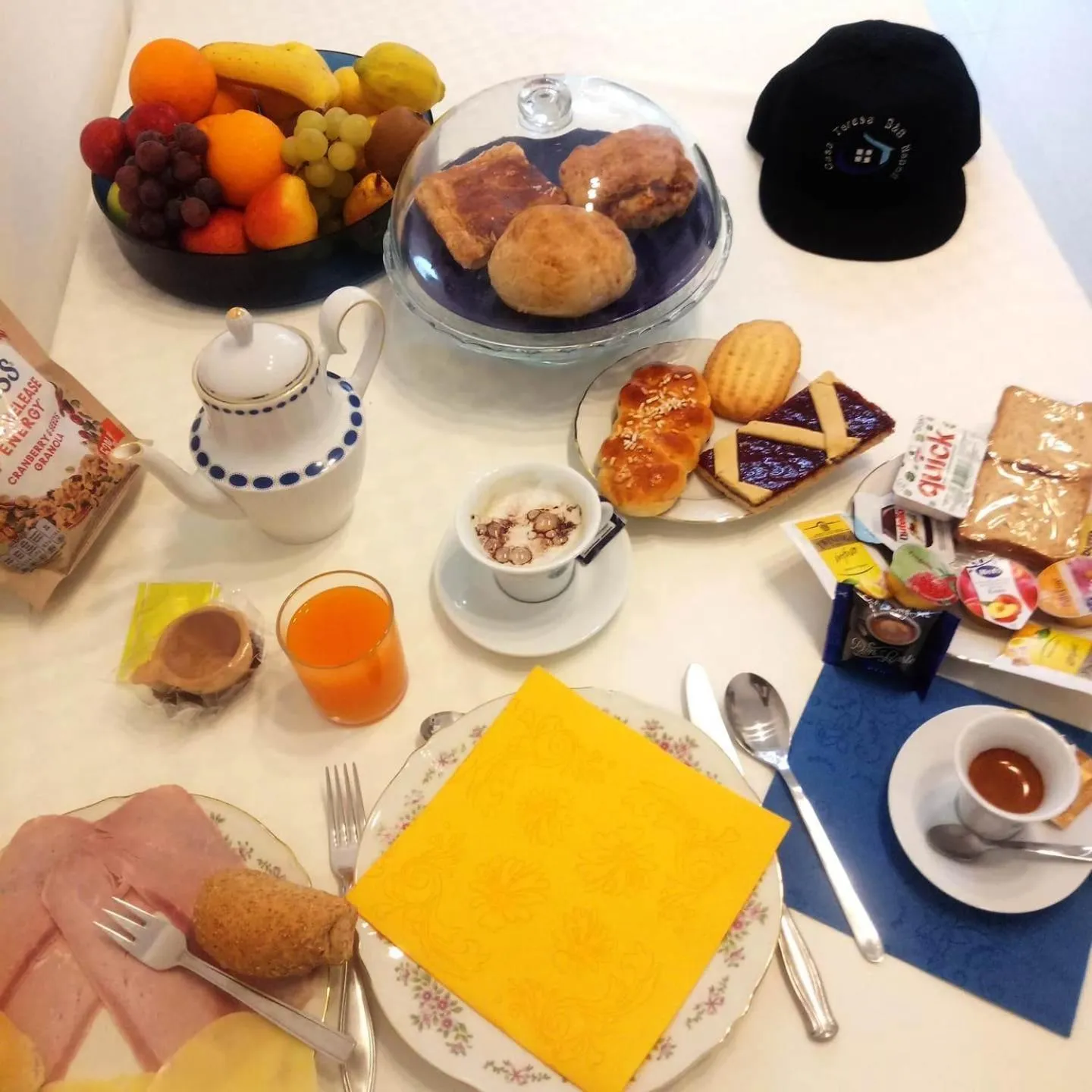 Food and drinks in Casa Teresa Bed & Breakfast