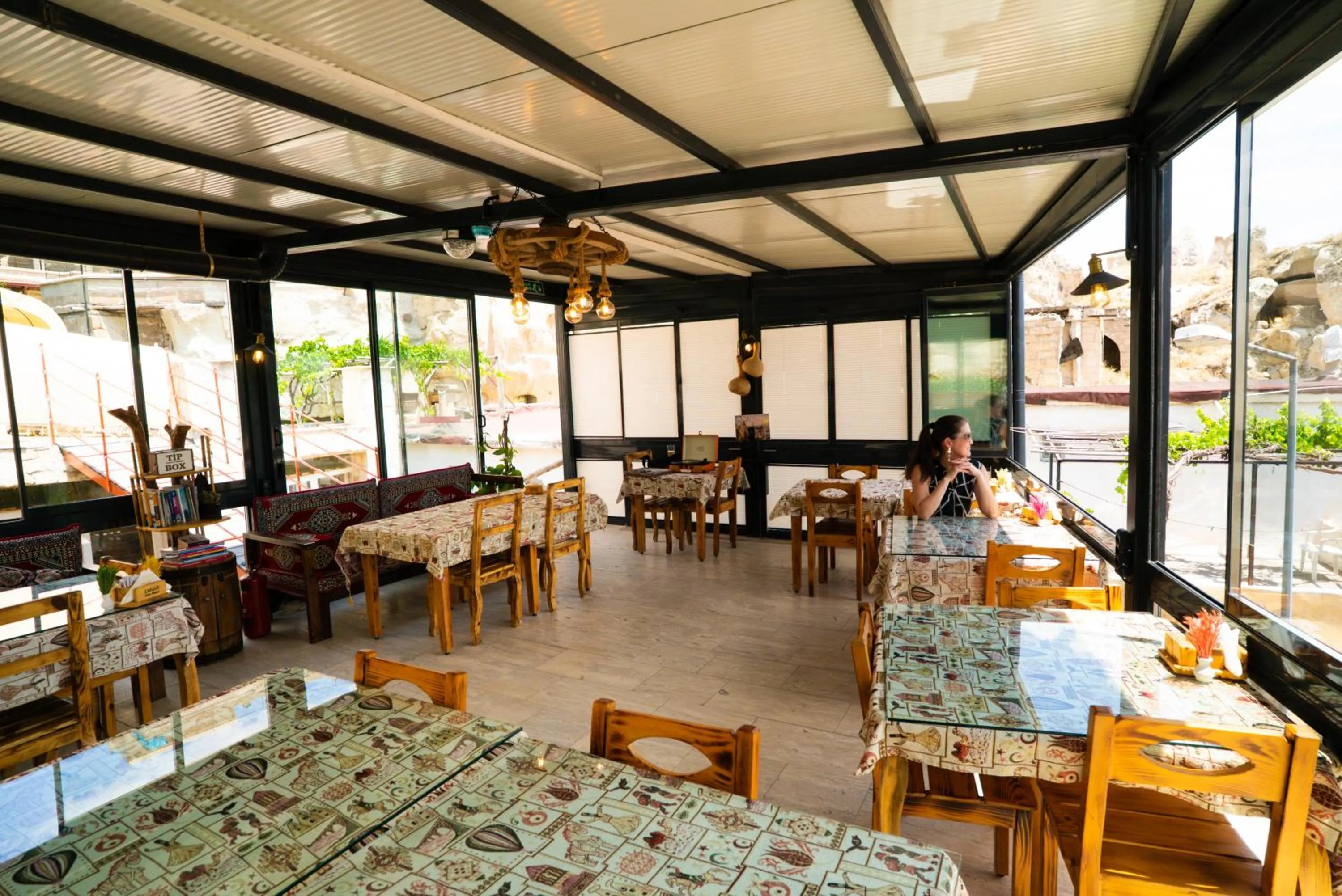 Restaurant/places to eat in Cappadocia Ennar Cave Swimming Pool Hot & SPA