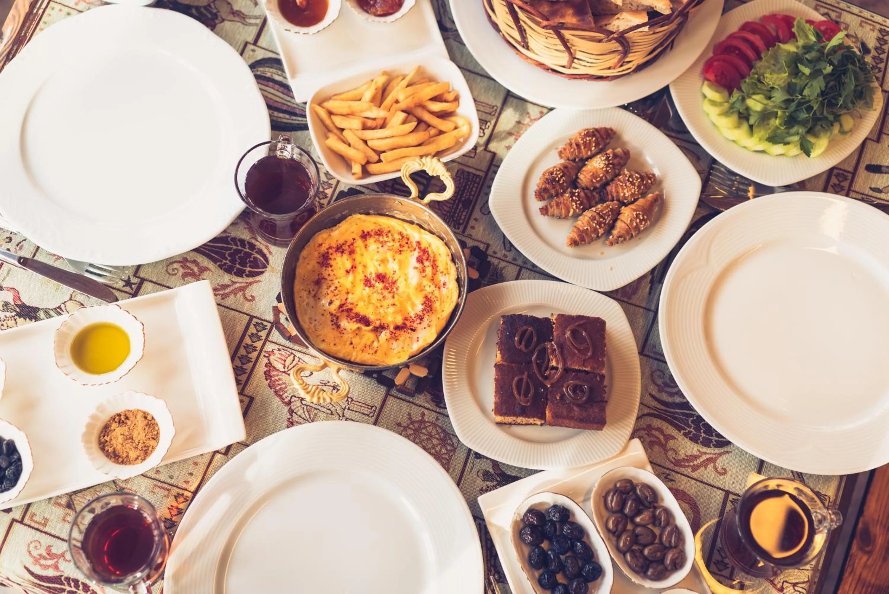 Breakfast in Cappadocia Ennar Cave Swimming Pool Hot & SPA