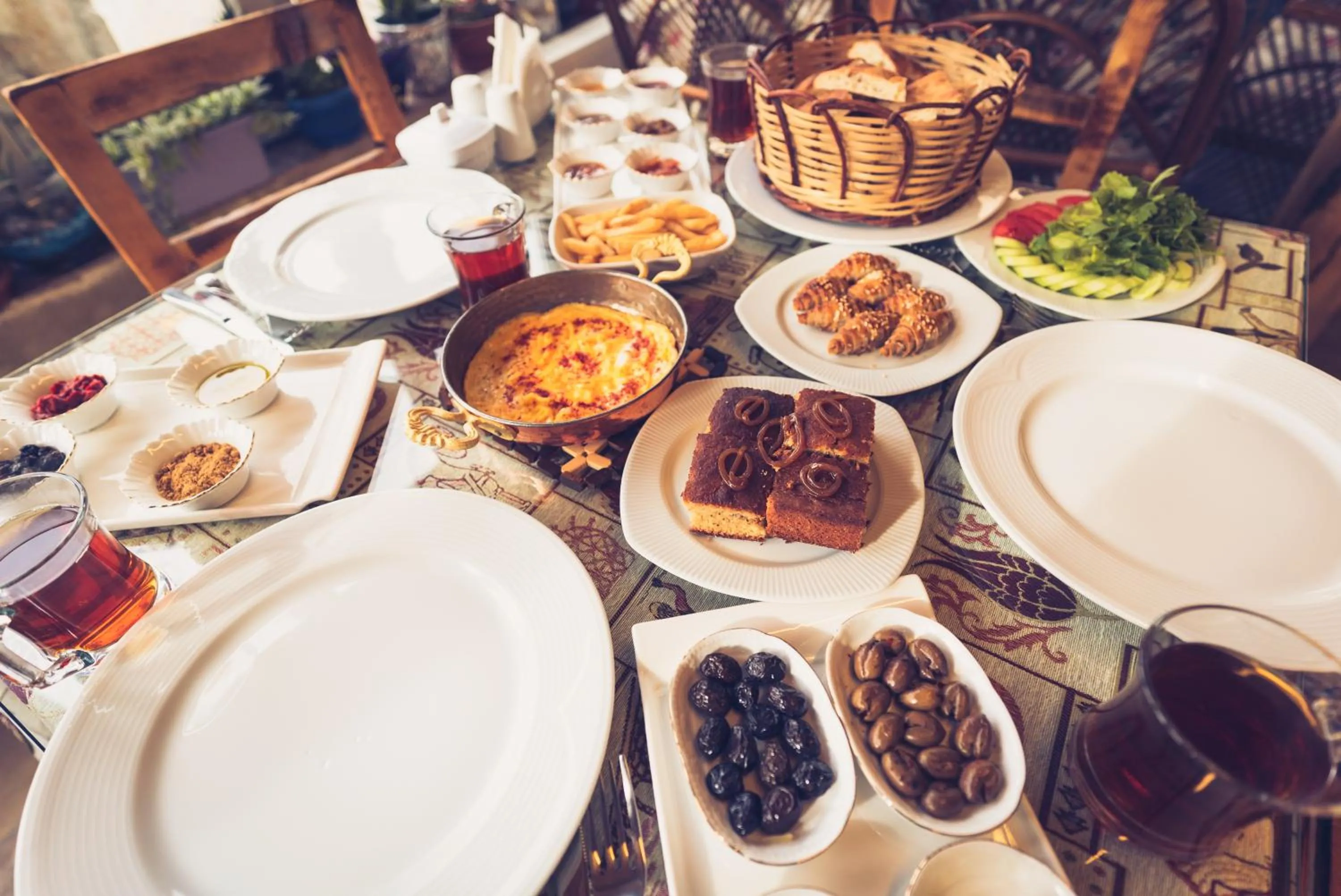 Restaurant/places to eat in Cappadocia Ennar Cave Swimming Pool Hot & SPA