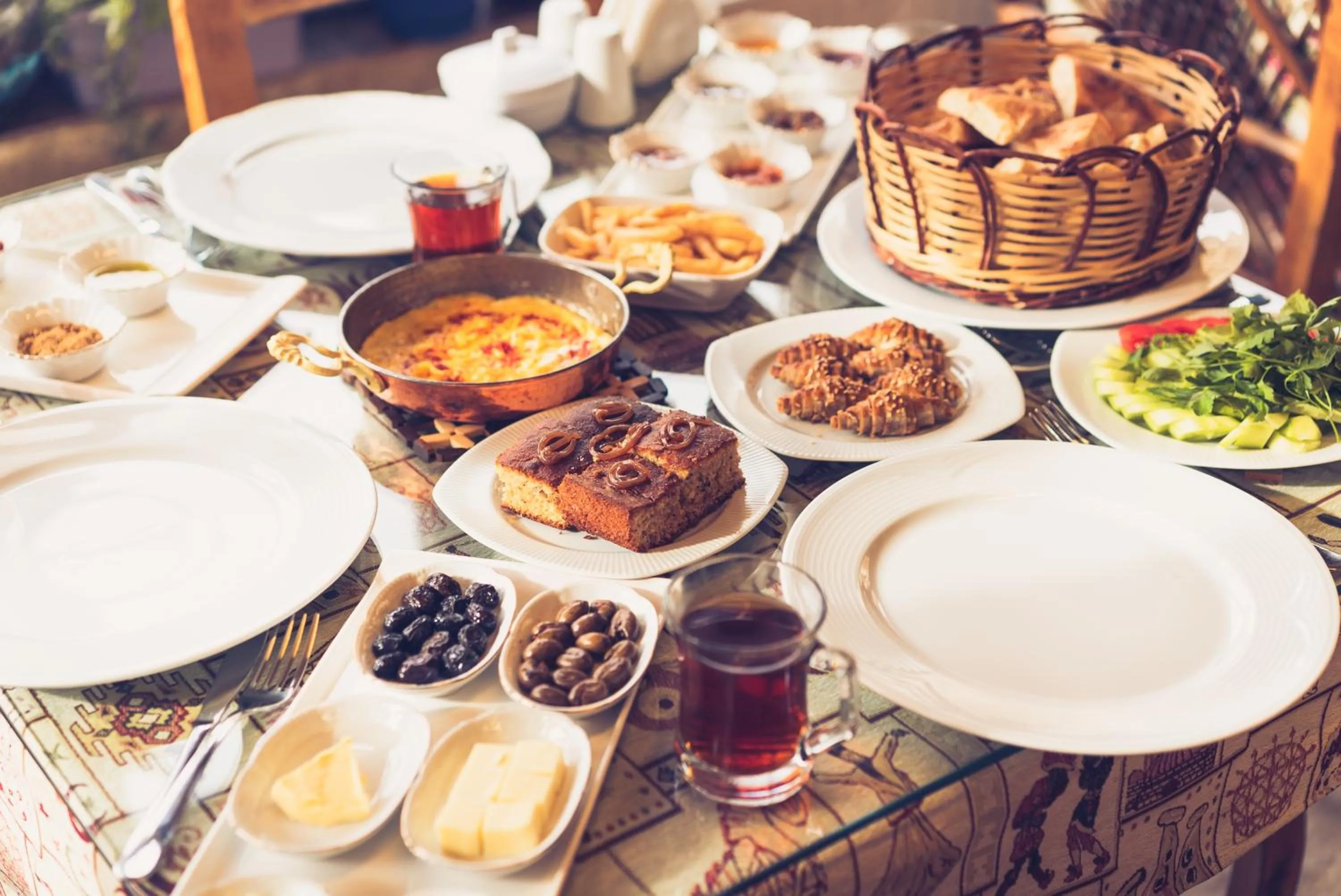Breakfast in Cappadocia Ennar Cave Swimming Pool Hot & SPA