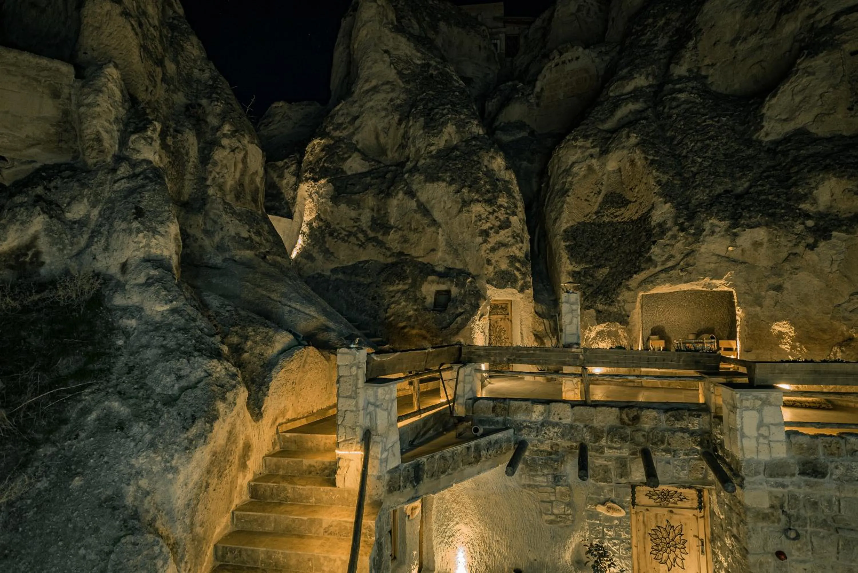 Street view in Cappadocia Ennar Cave Swimming Pool Hot & SPA