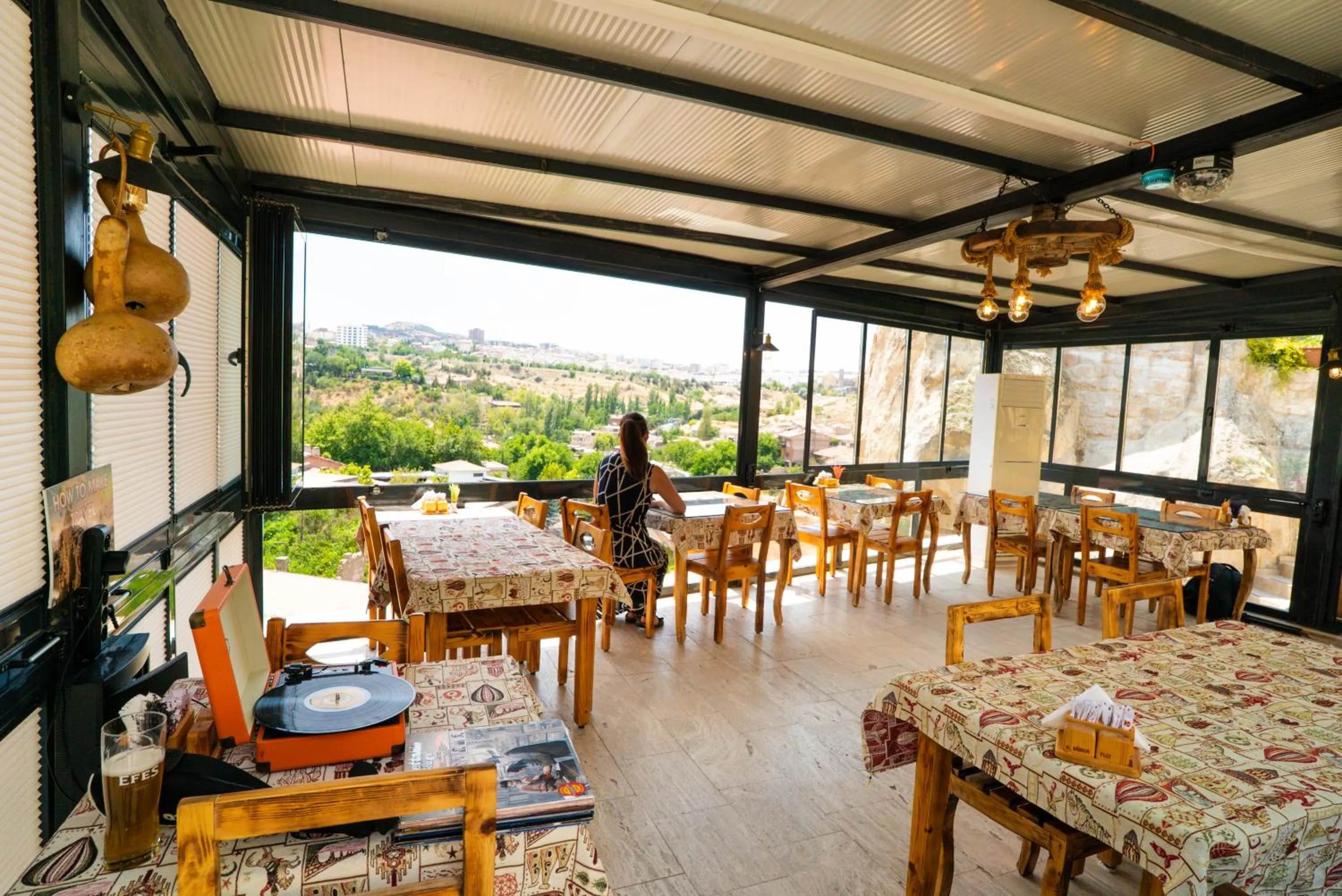 Restaurant/places to eat in Cappadocia Ennar Cave Swimming Pool Hot & SPA