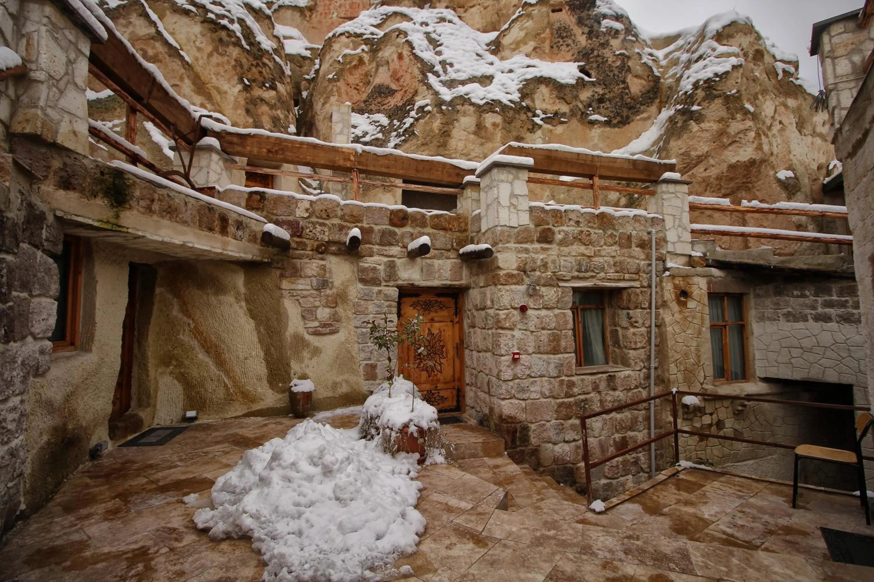 Facade/entrance in Cappadocia Ennar Cave Swimming Pool Hot & SPA