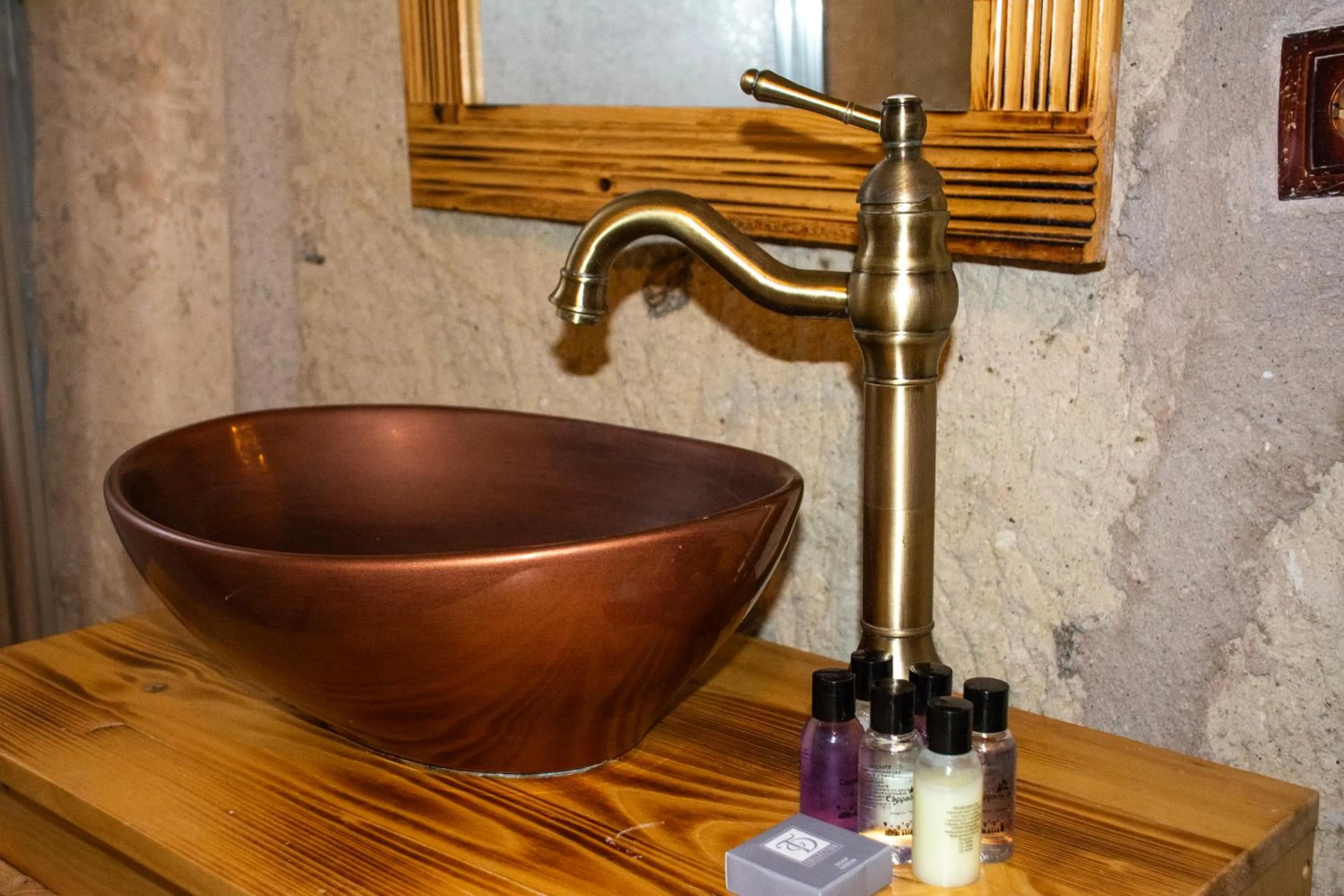 Bathroom in Cappadocia Ennar Cave Swimming Pool Hot & SPA