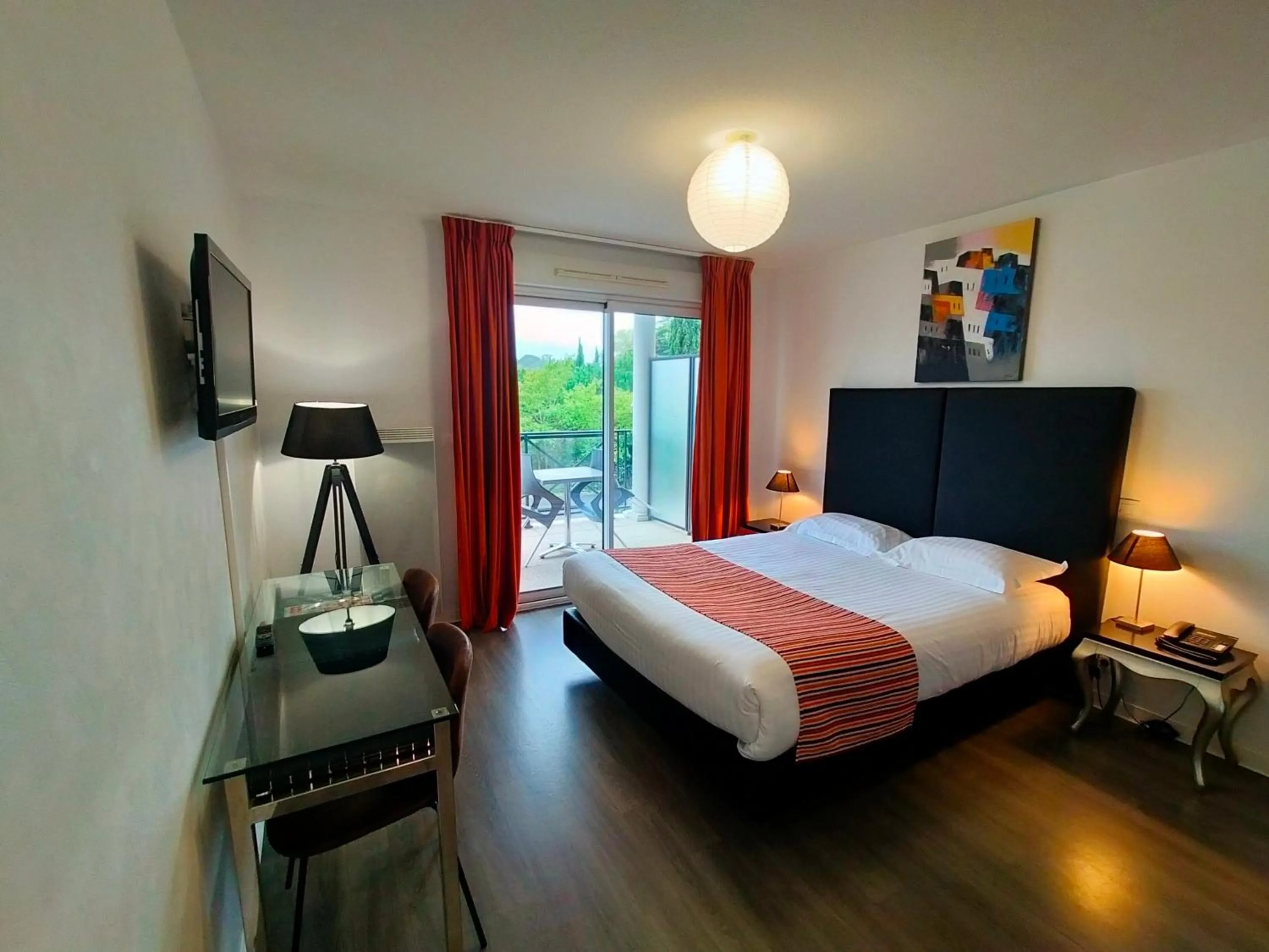 Balcony/Terrace, Bed in Adonis La Baule