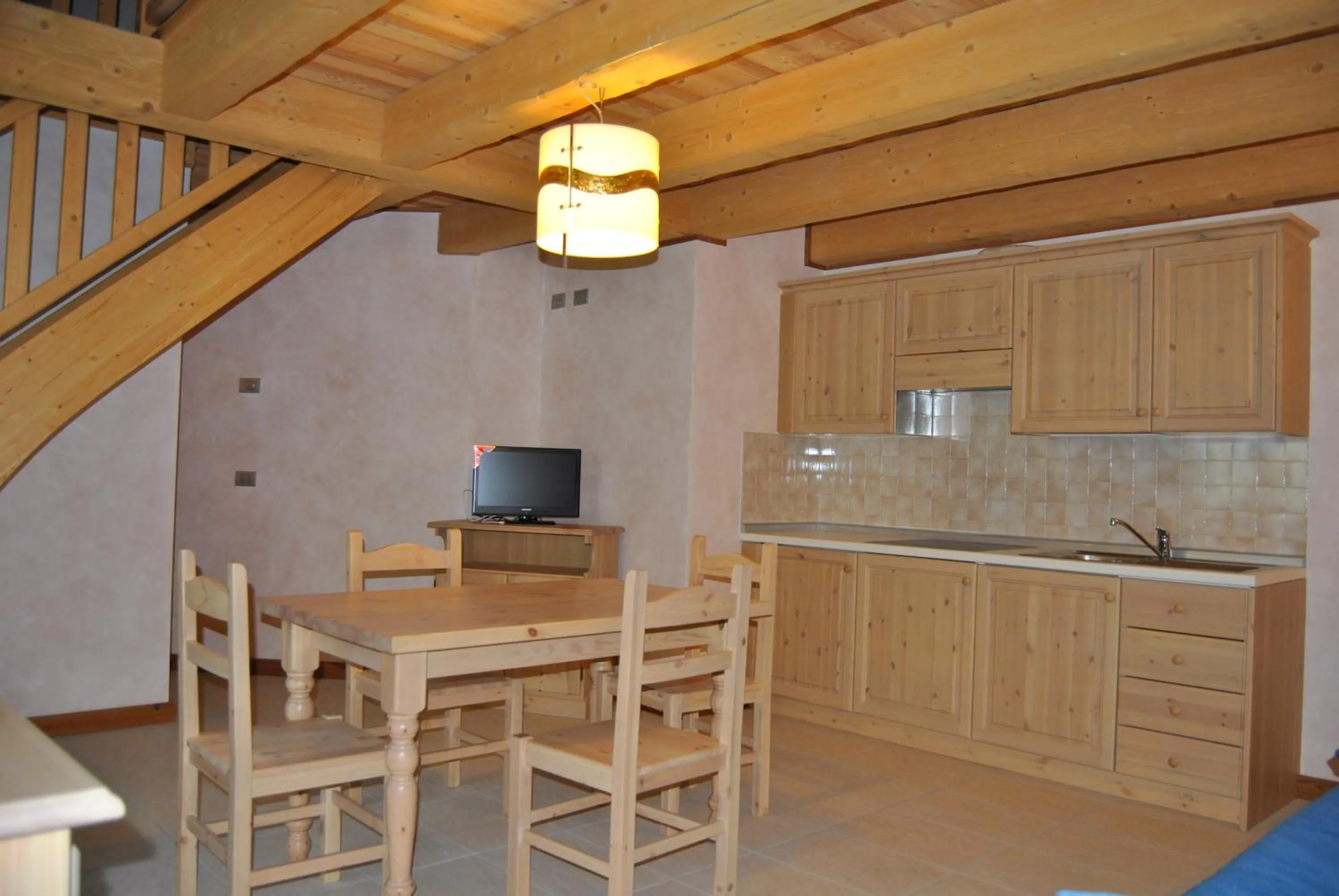 Kitchen or kitchenette in Casa Vacanza La Rocca