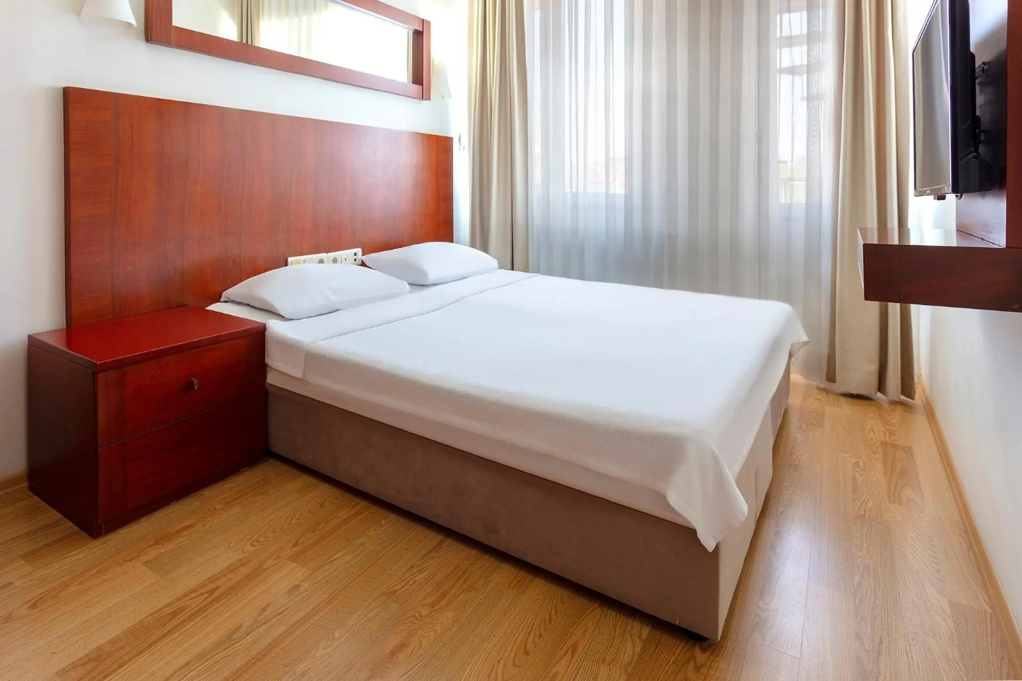 Bed in Hotel Pelit