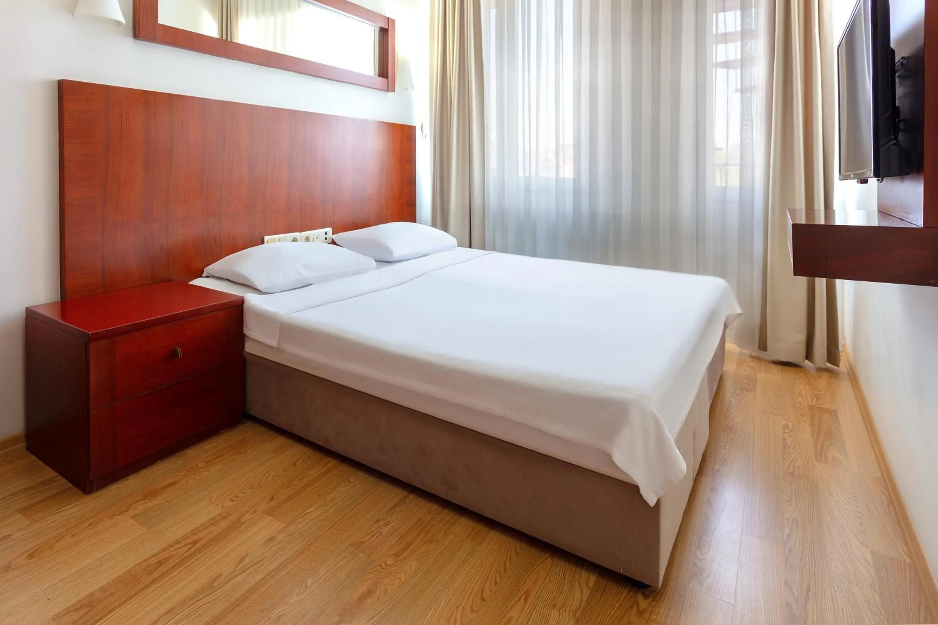 Bed in Hotel Pelit