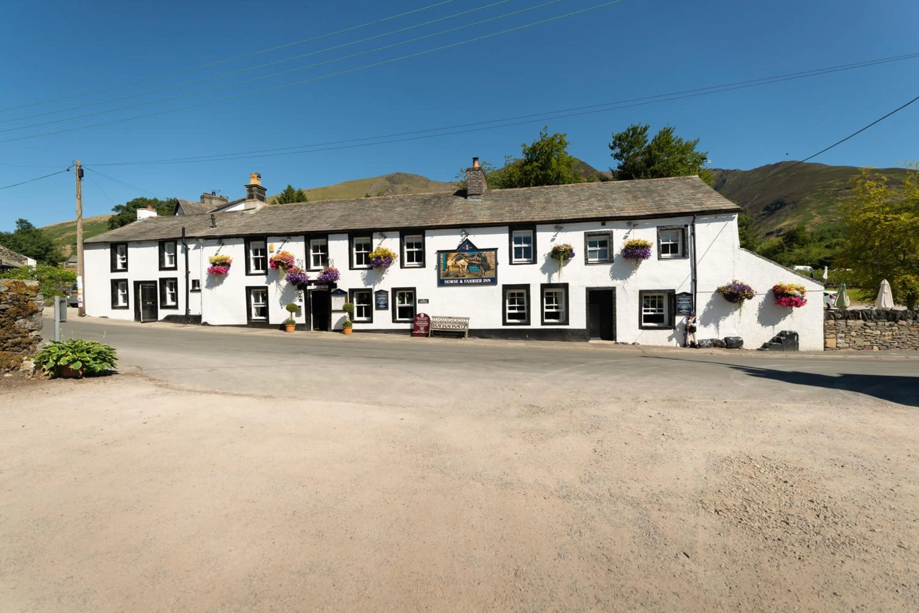 Property building in The Horse and Farrier Inn and The Salutation Inn Threlkeld Keswick
