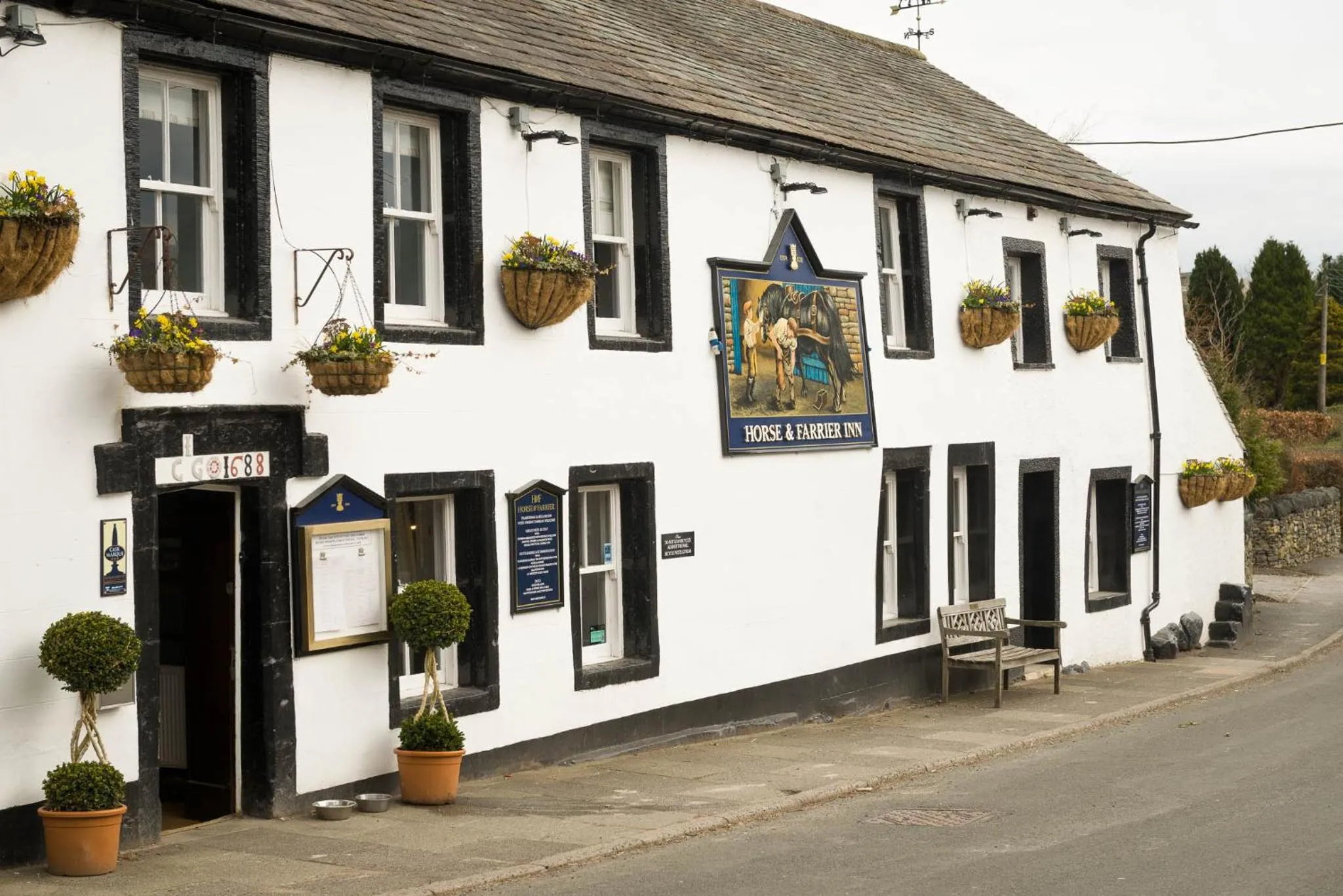 Property building in The Horse and Farrier Inn and The Salutation Inn Threlkeld Keswick