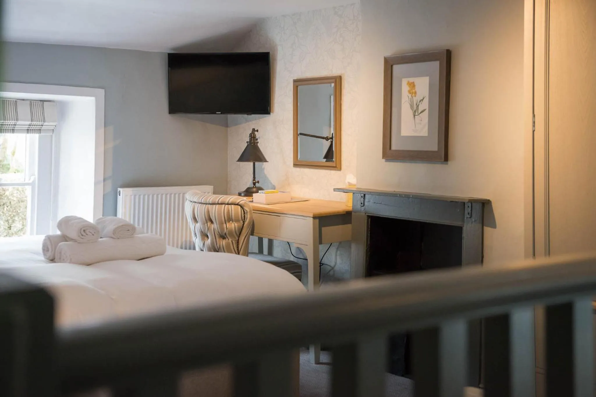 Bed in The Horse and Farrier Inn and The Salutation Inn Threlkeld Keswick