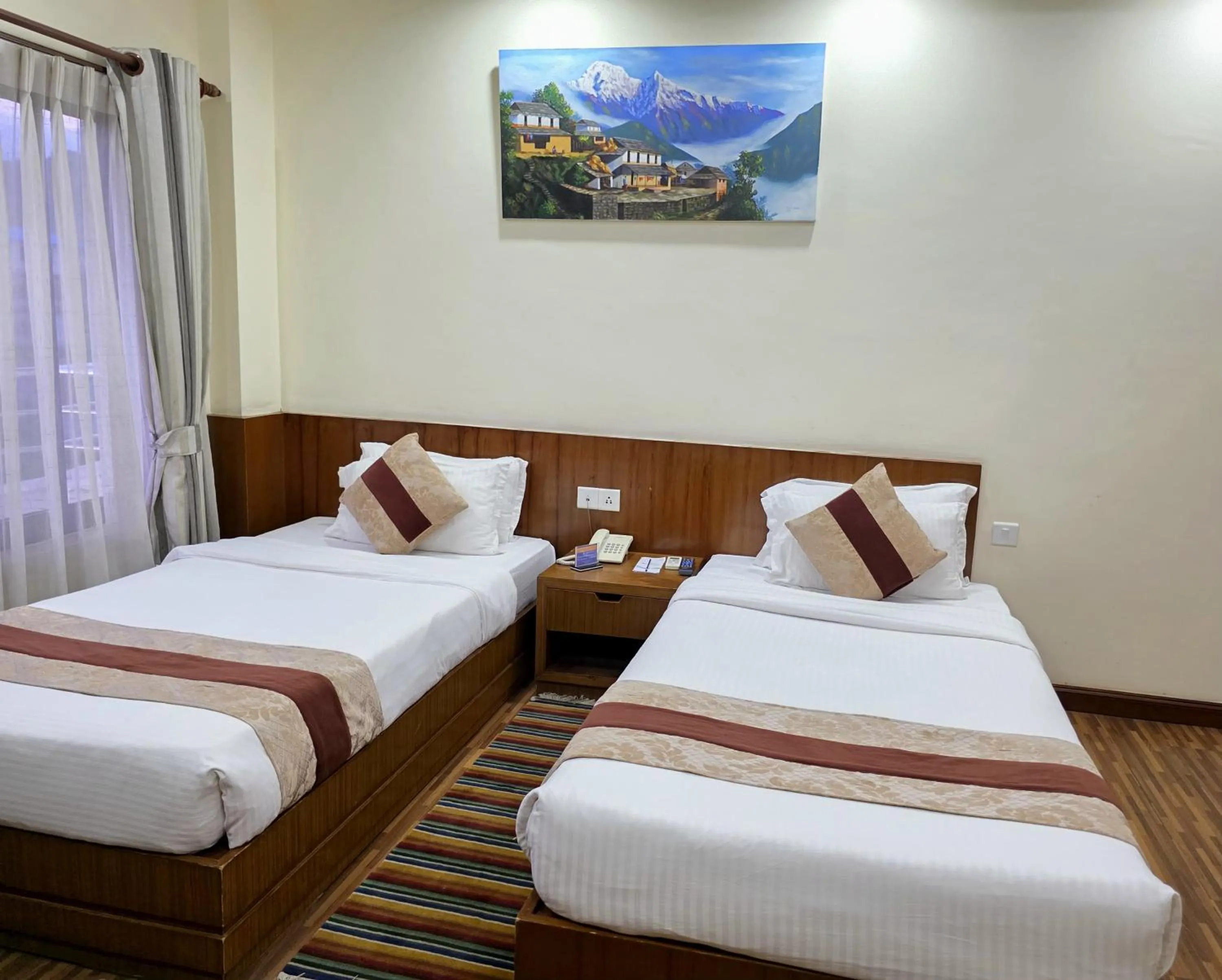 Bed in Hotel Water Tower