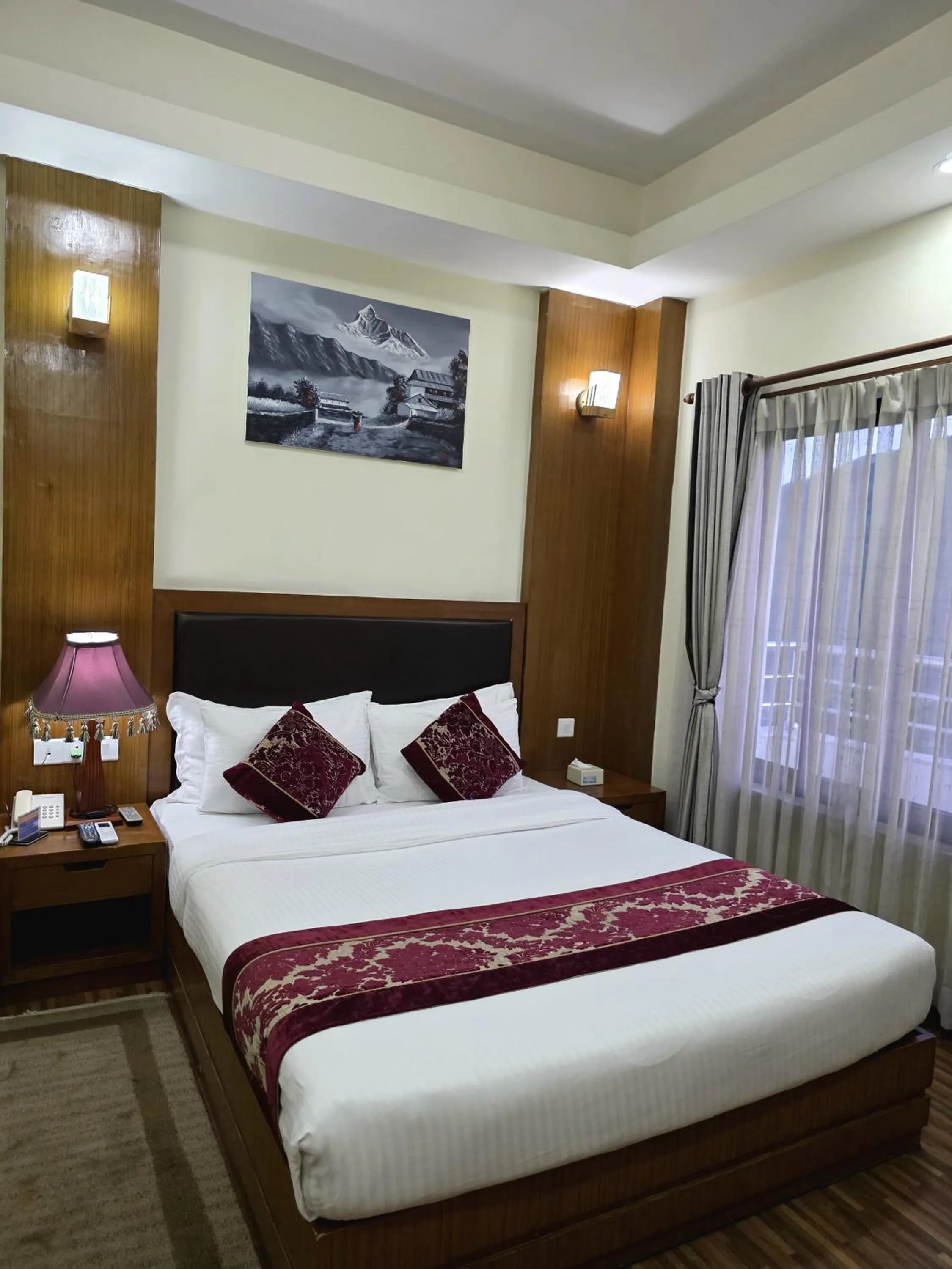 Bed in Hotel Water Tower