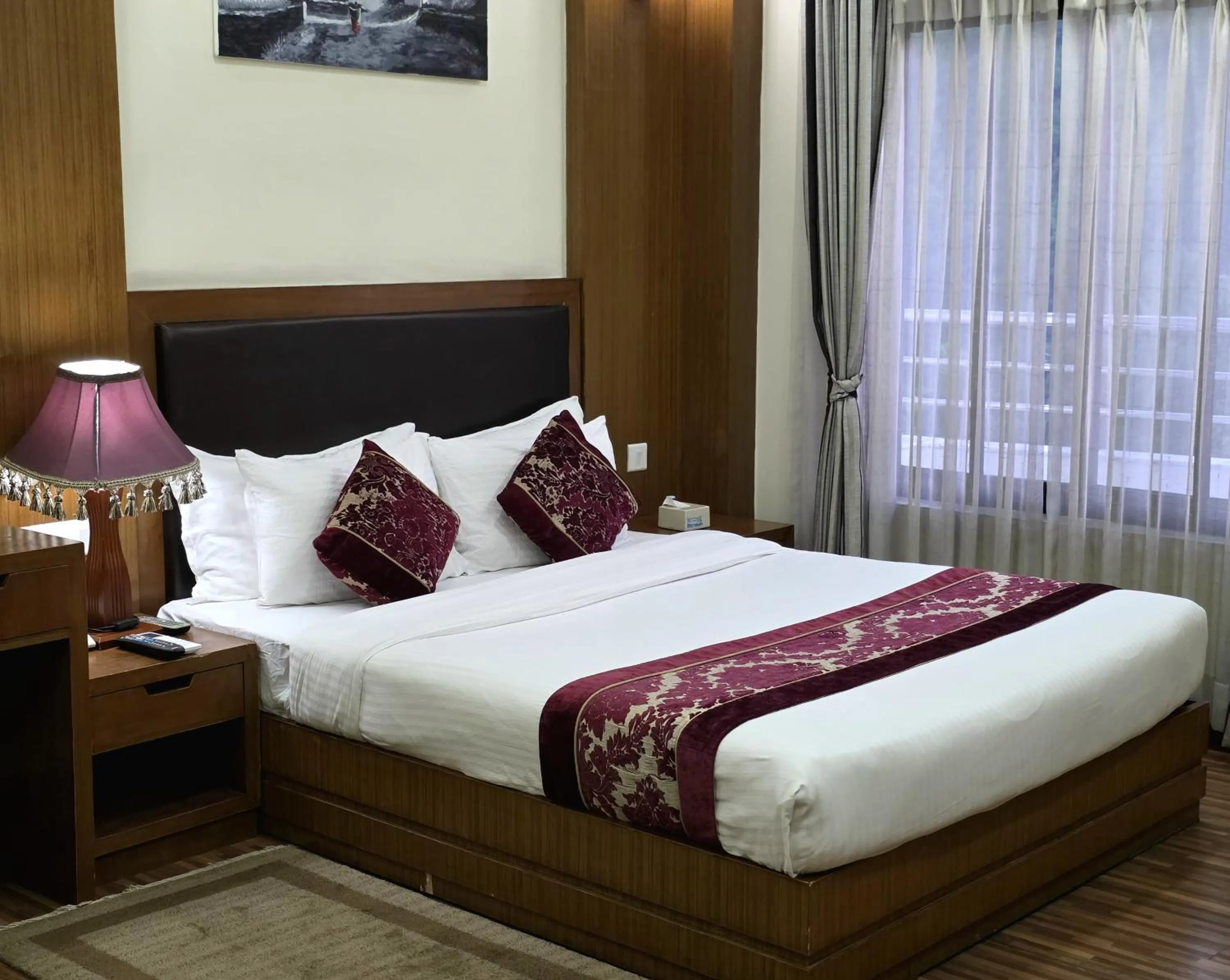 Bed in Hotel Water Tower