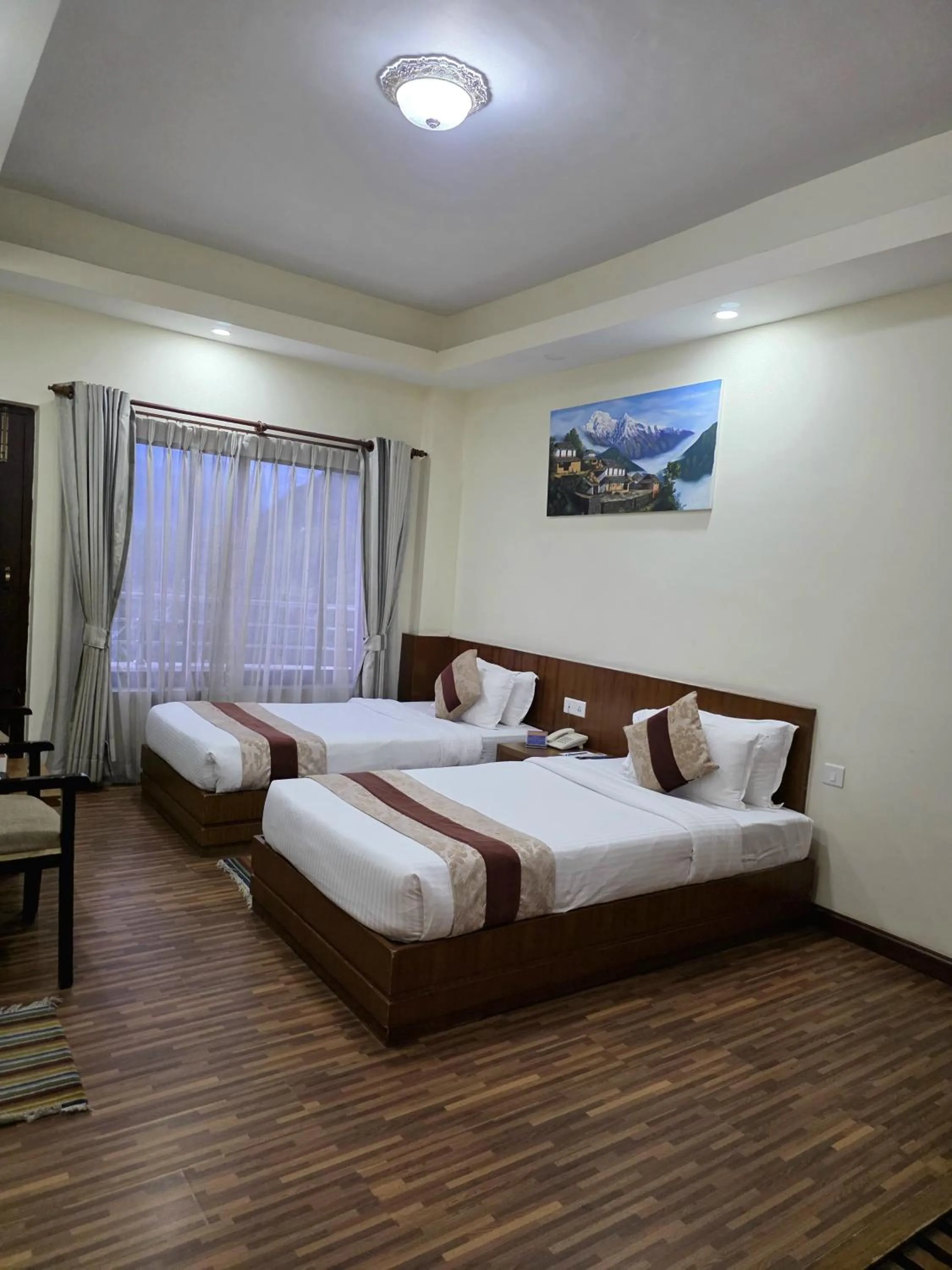 Bed in Hotel Water Tower