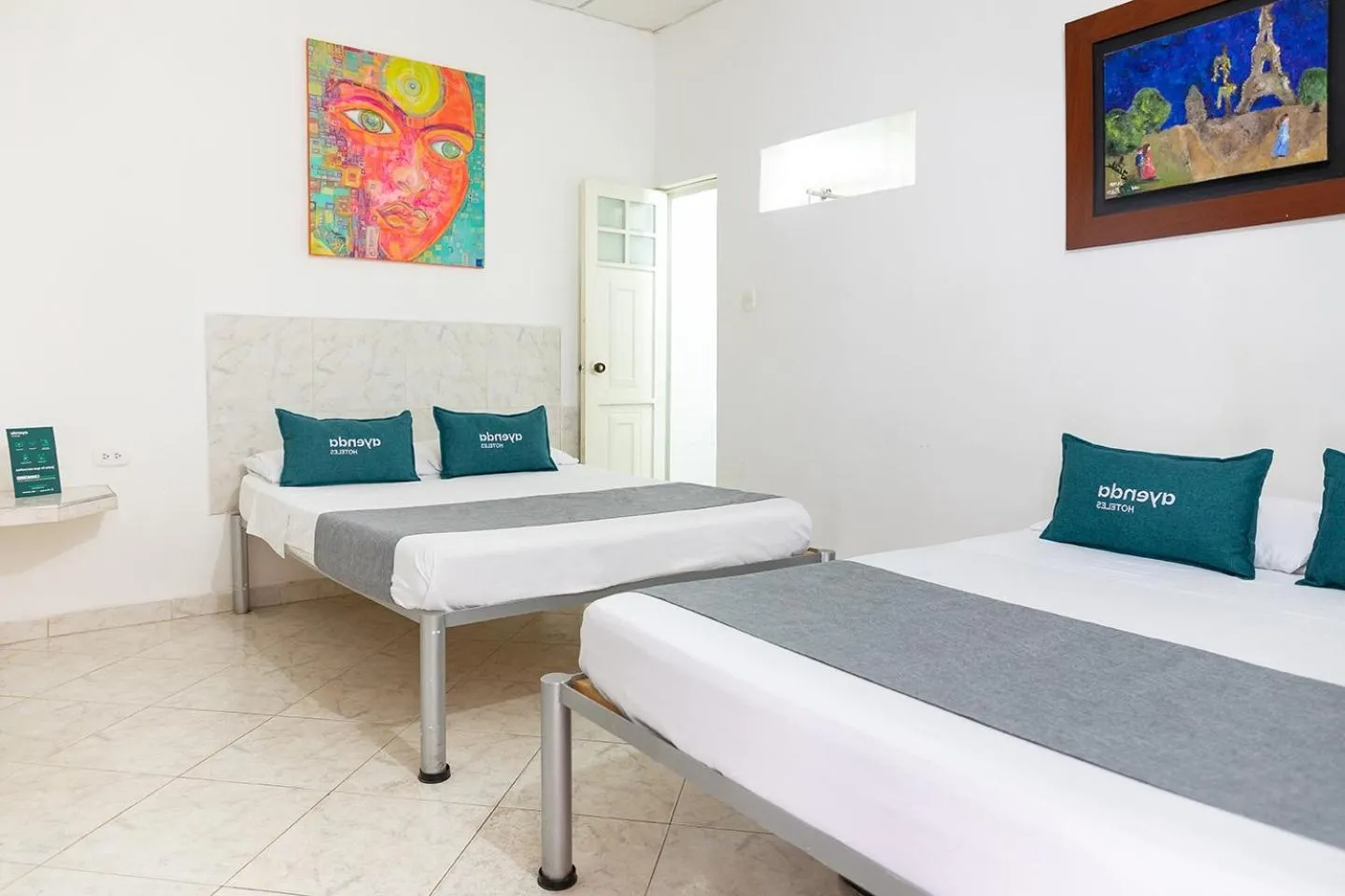 Bed in Hotel Ayenda Guadalupe