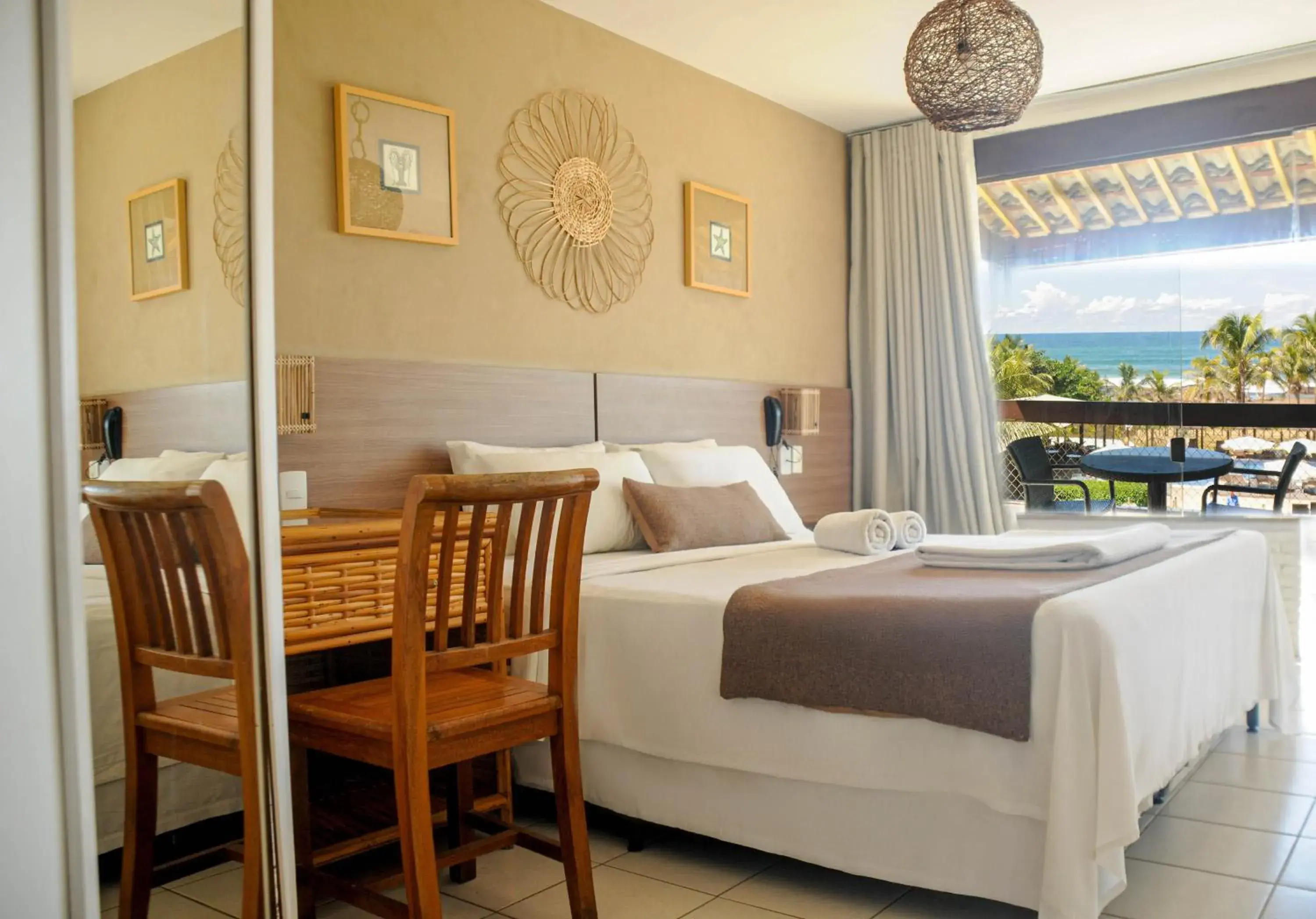 Triple Room with Garden View in Samba Villa da Praia Triple Room with Garden View in Samba Villa da Praia