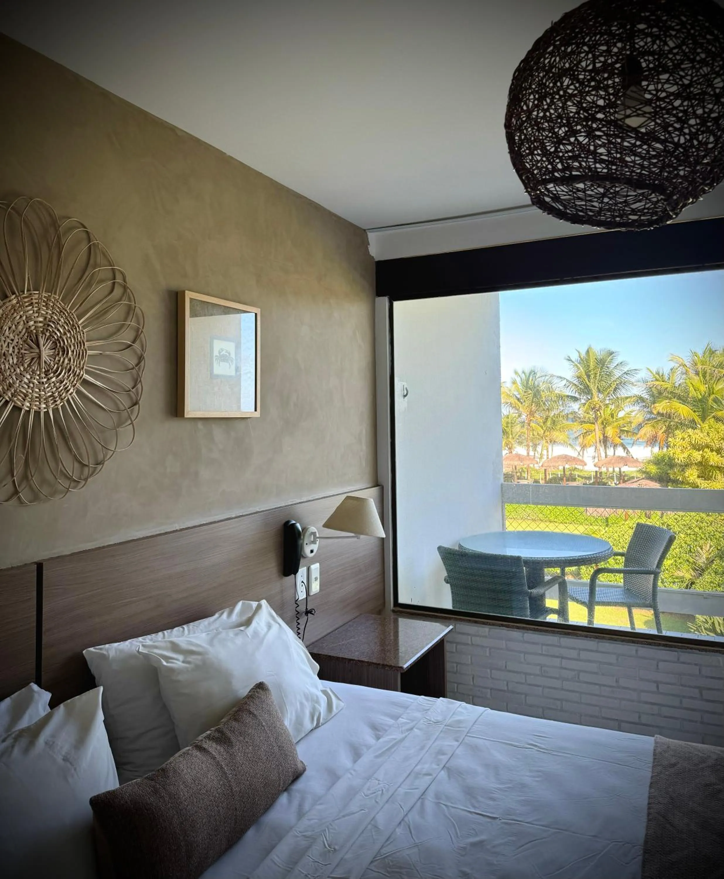 Bed in Samba Villa da Praia