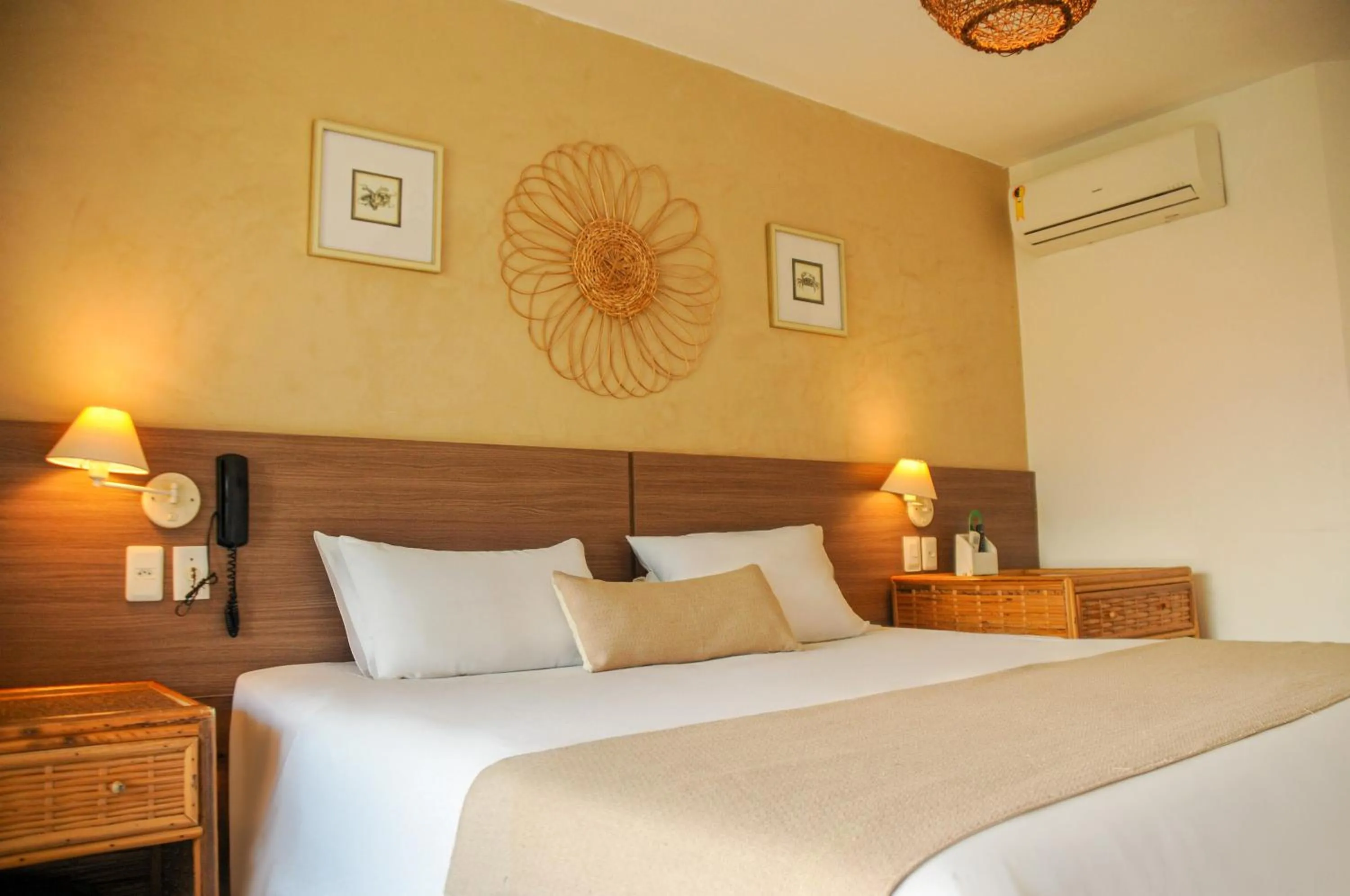 Bed in Samba Villa da Praia