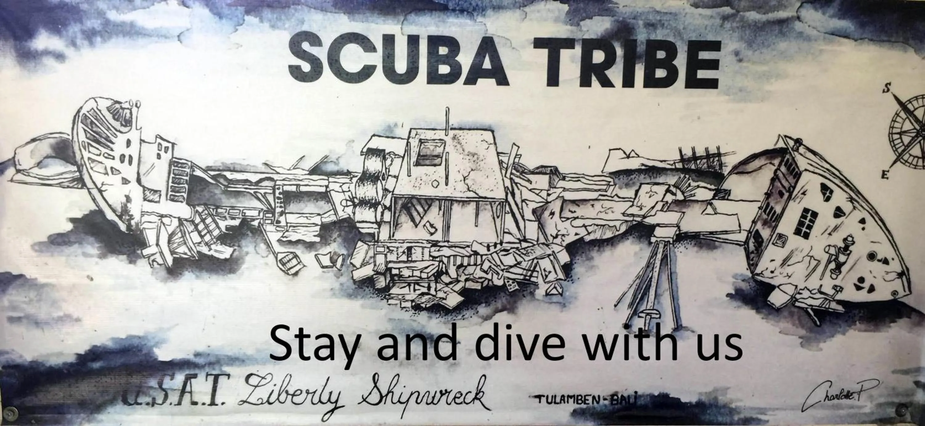 Diving in Scuba Tribe Bali dive-resort