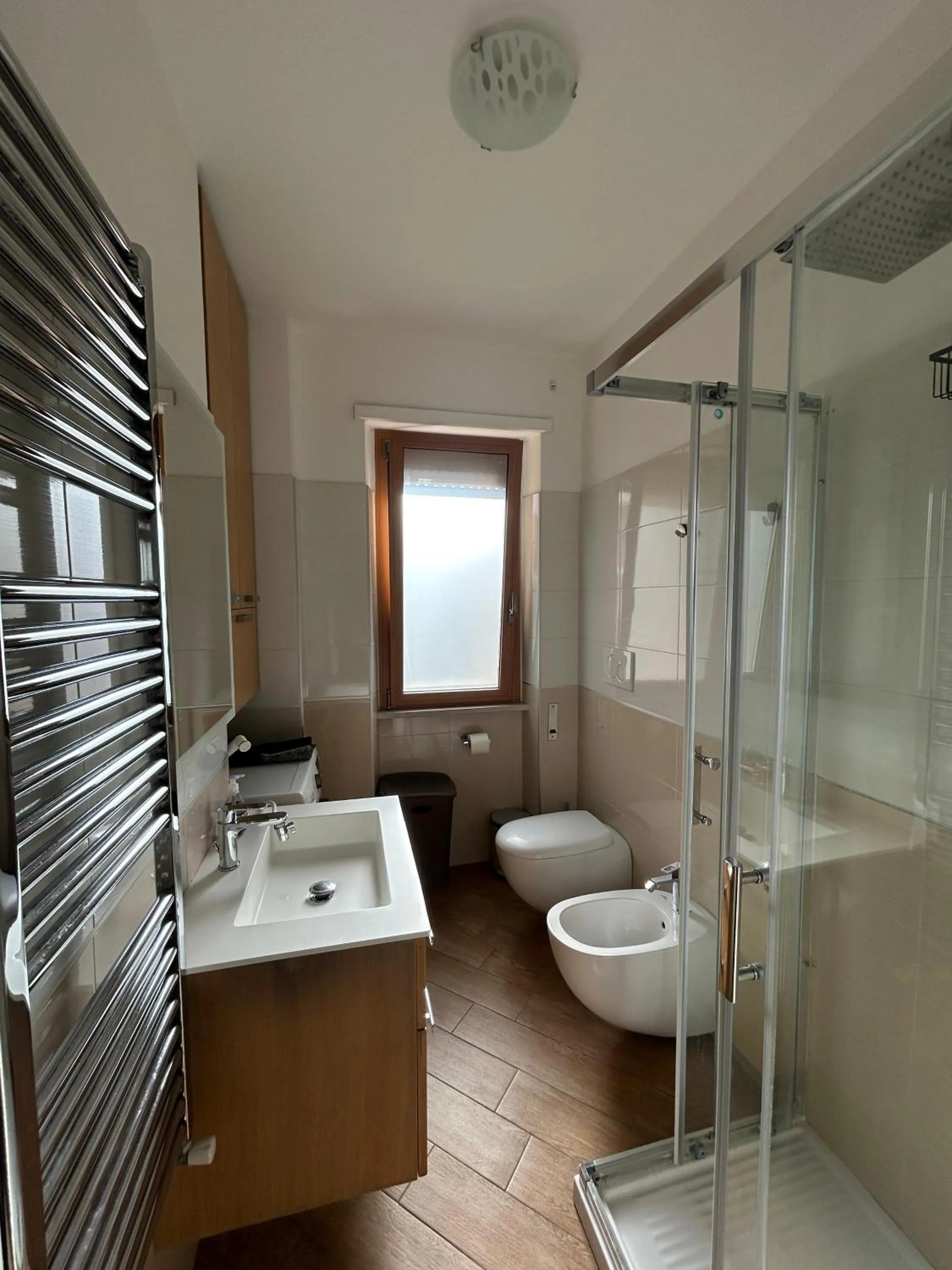 Bathroom in Hotel Ristorante Centosedici