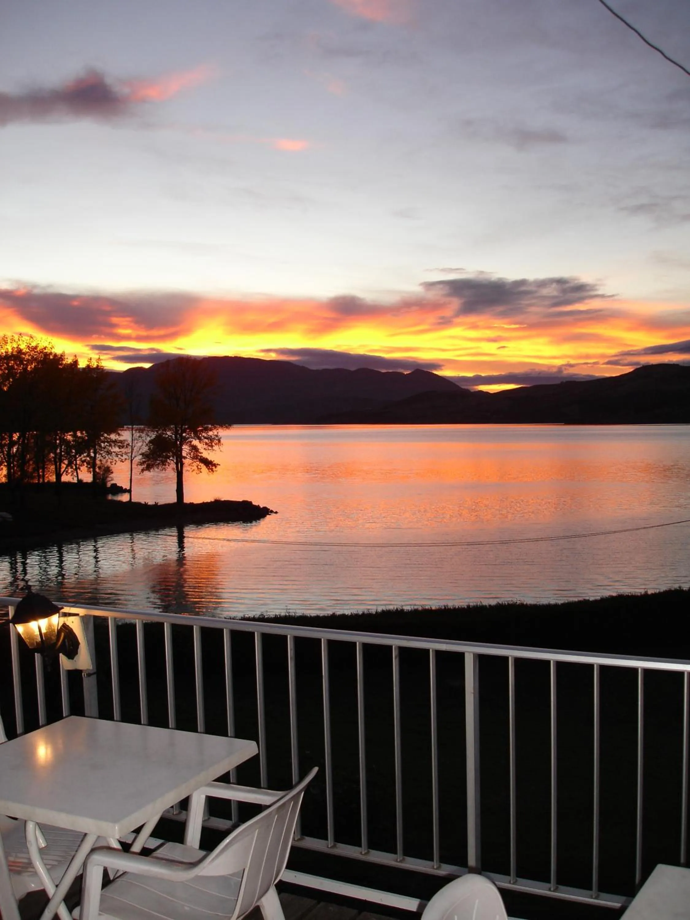 Sunset in Hôtel Les Flots Bleus