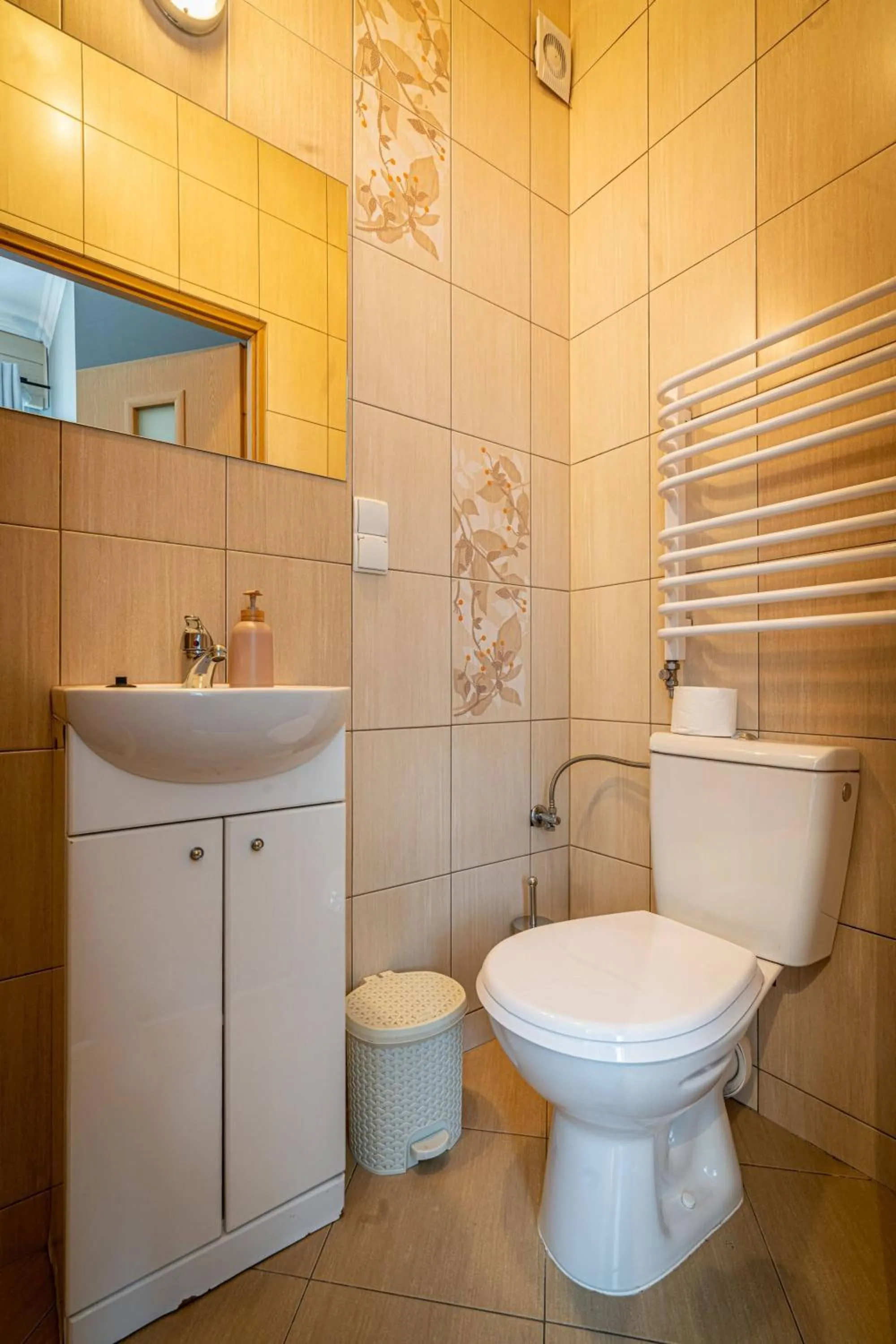 Toilet in Willa Fryzowiczówka