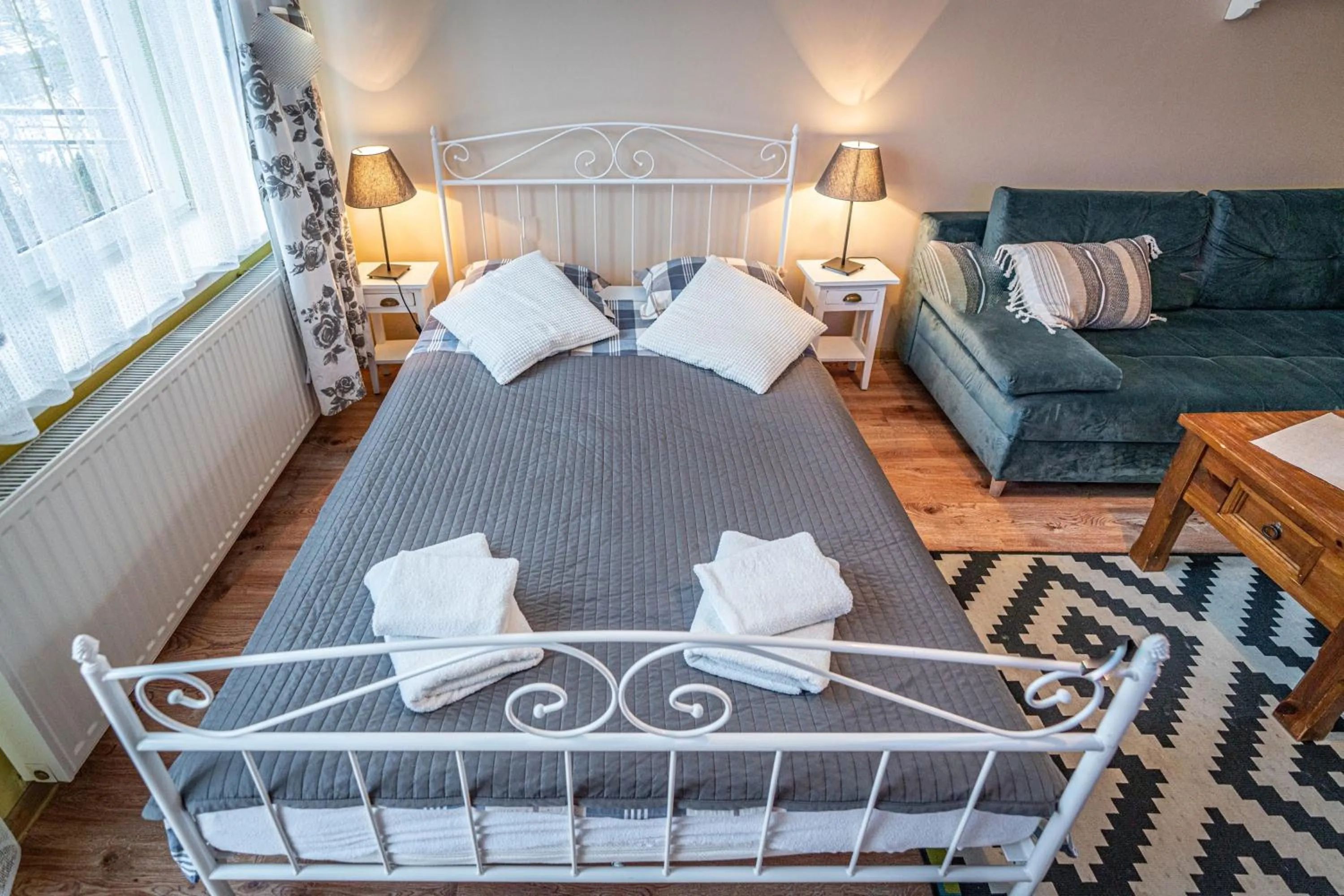 Bed in Willa Fryzowiczówka