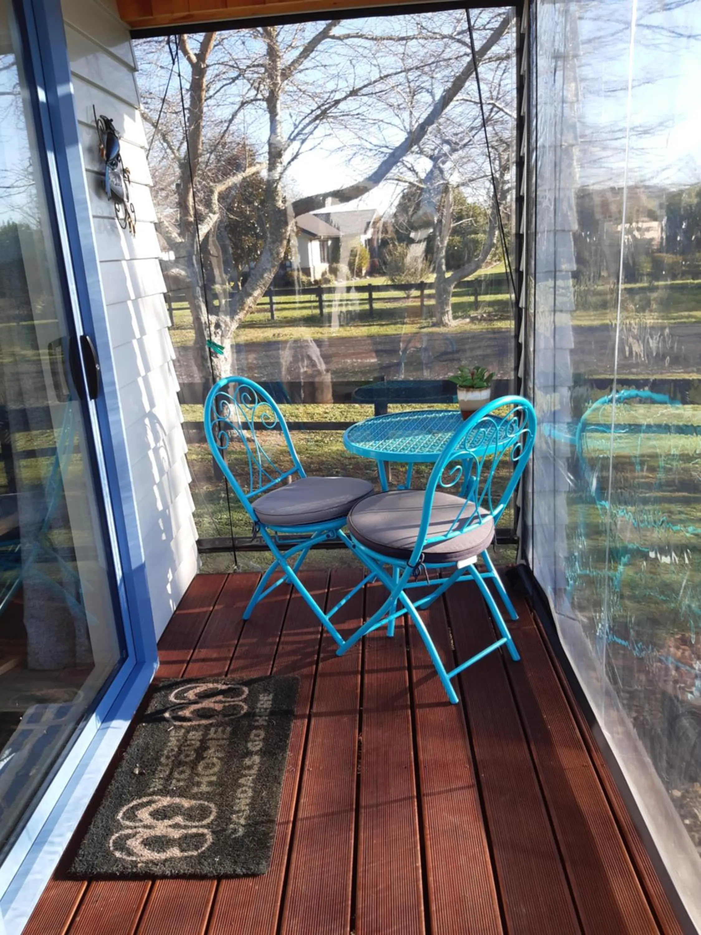 Balcony/Terrace in Denchys B&B