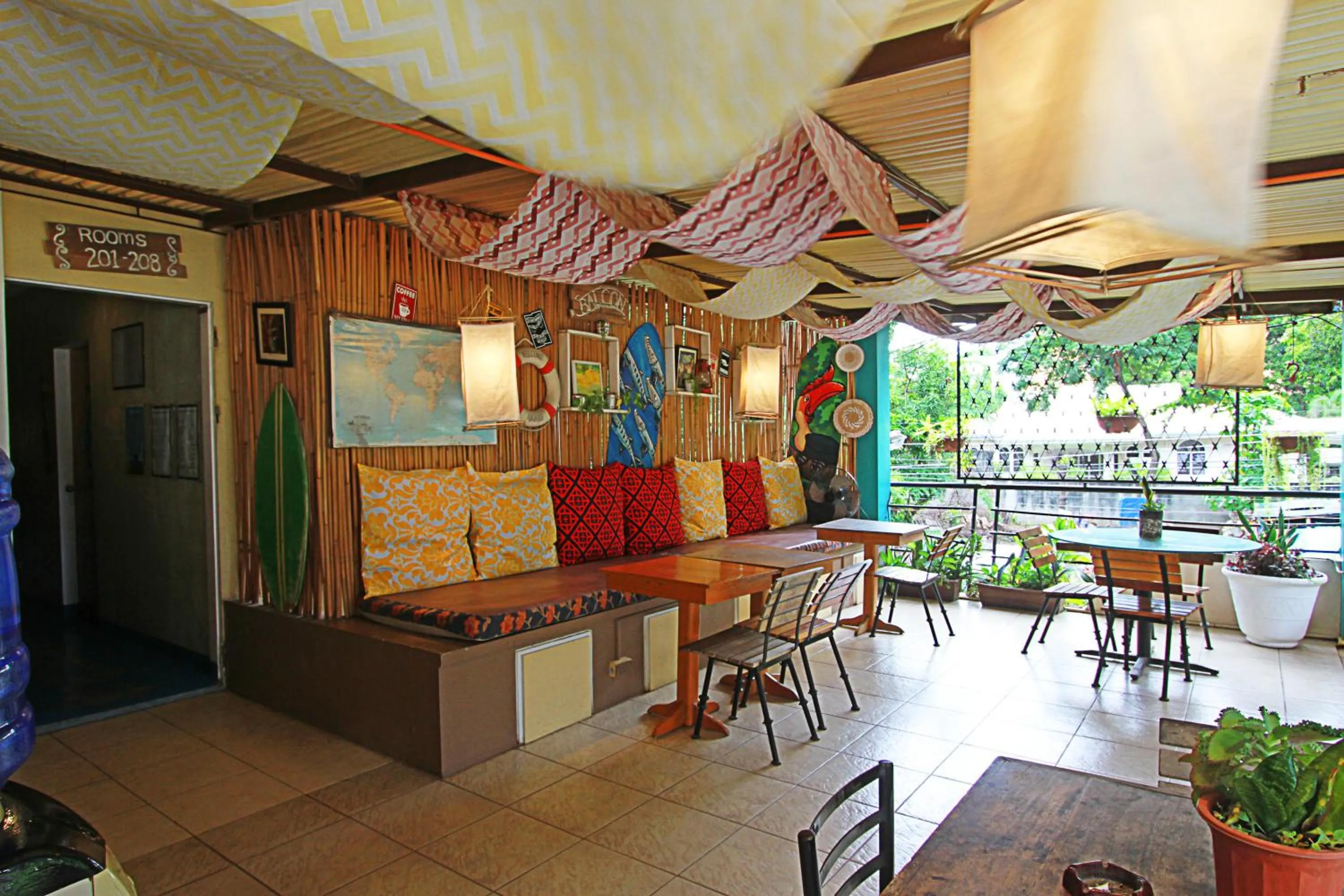 Seating area in Gabby's Bed & Breakfast