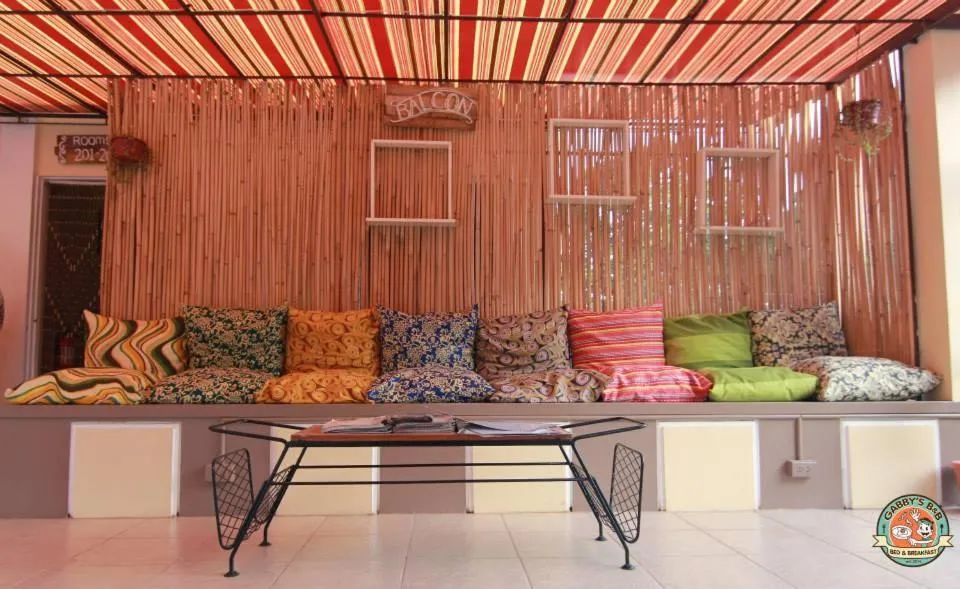 Seating area in Gabby's Bed & Breakfast