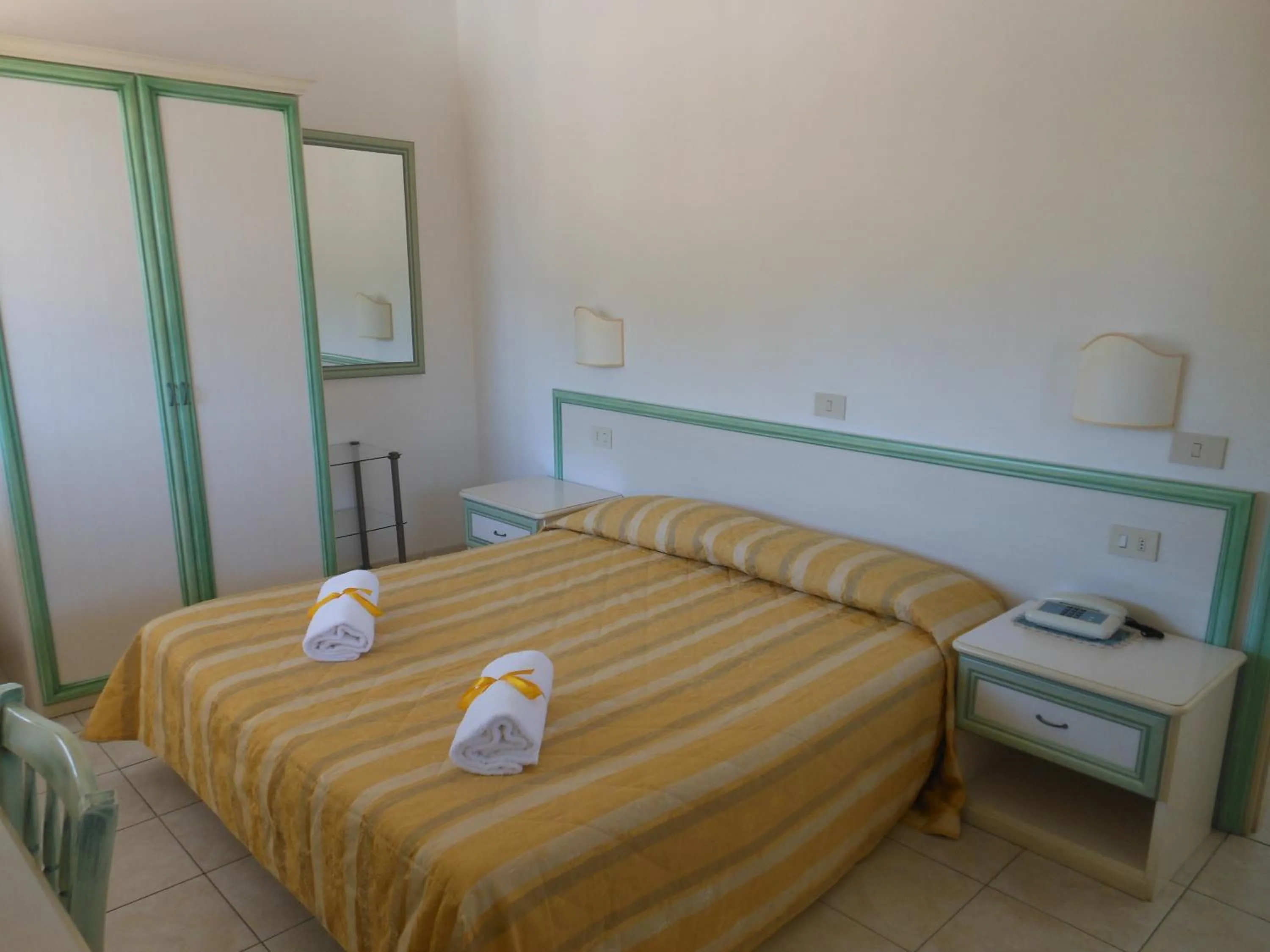 Bed in Hotel Due Torri