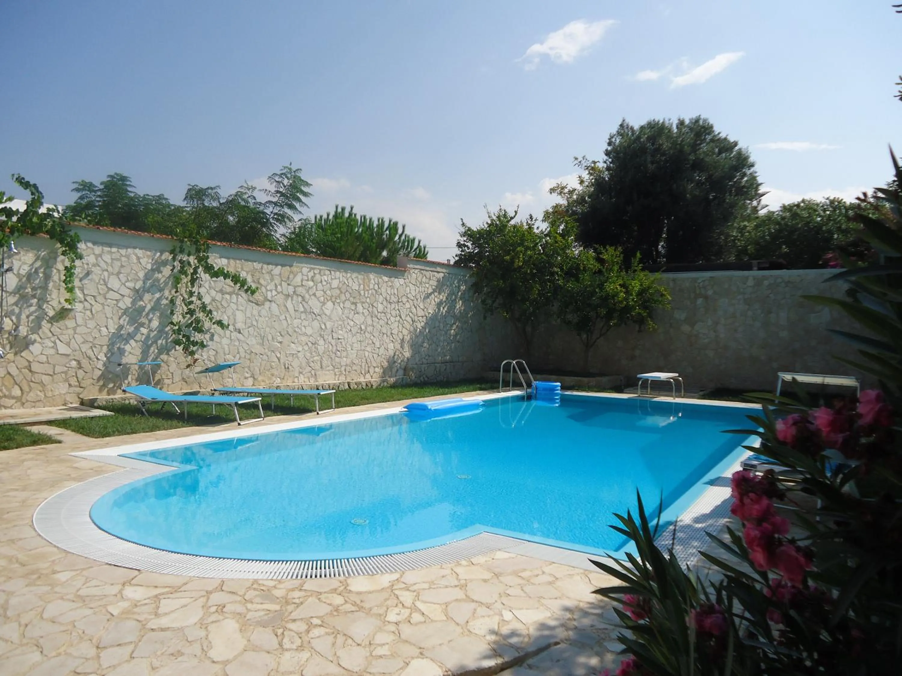 Pool view in Villa Dafne