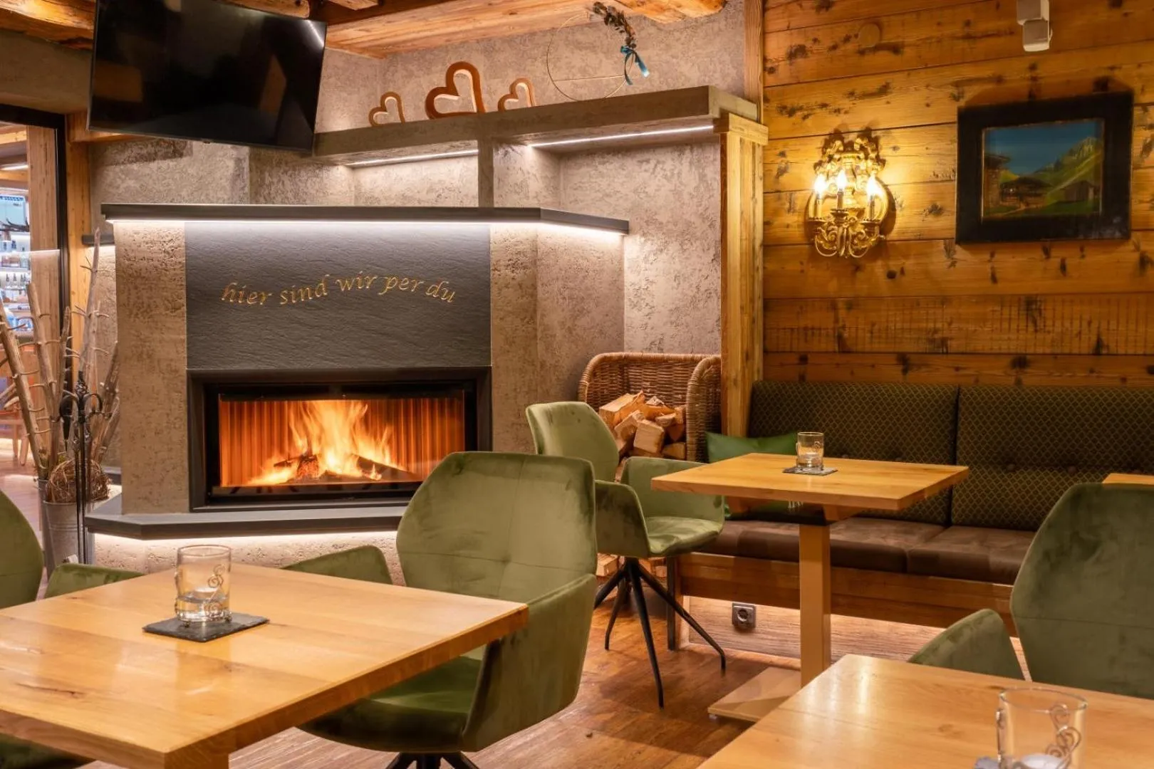 Lobby or reception in Alpenbad Hotel Hohenhaus