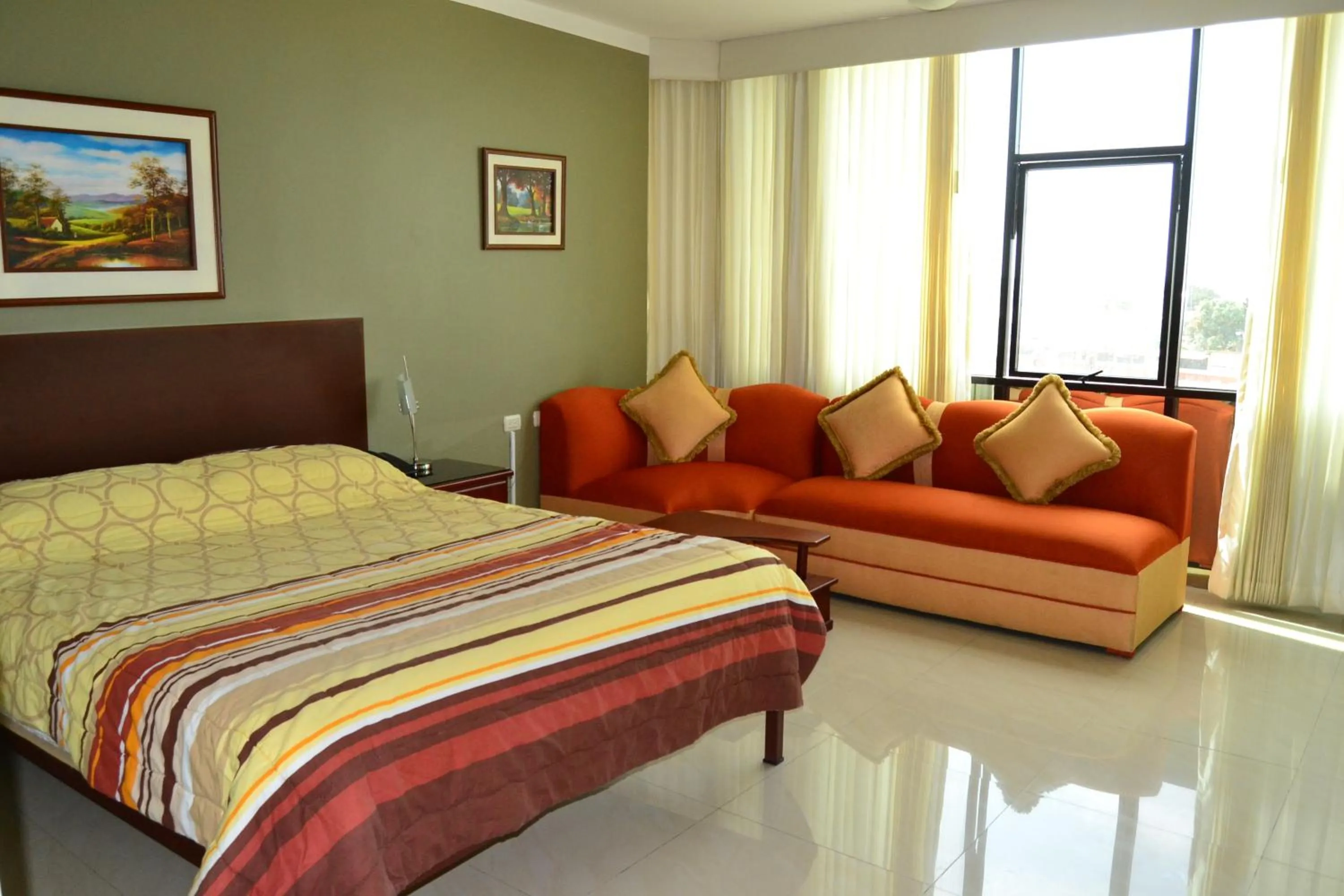 Bed in Sol Del Sur Hotel