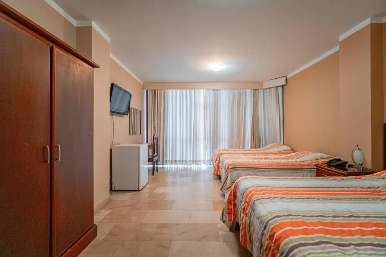 Bed in Sol Del Sur Hotel