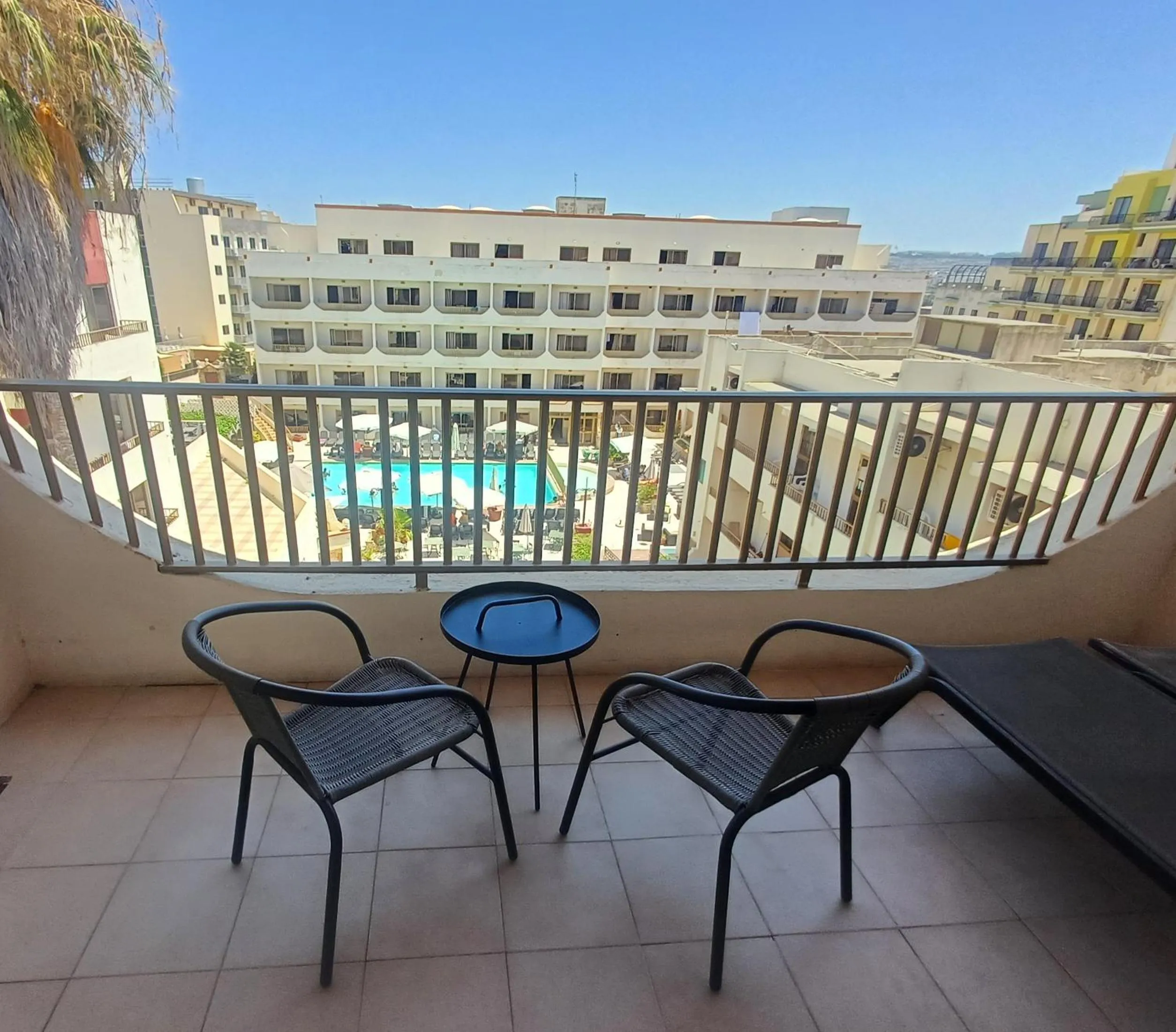Pool view in The San Anton Hotel