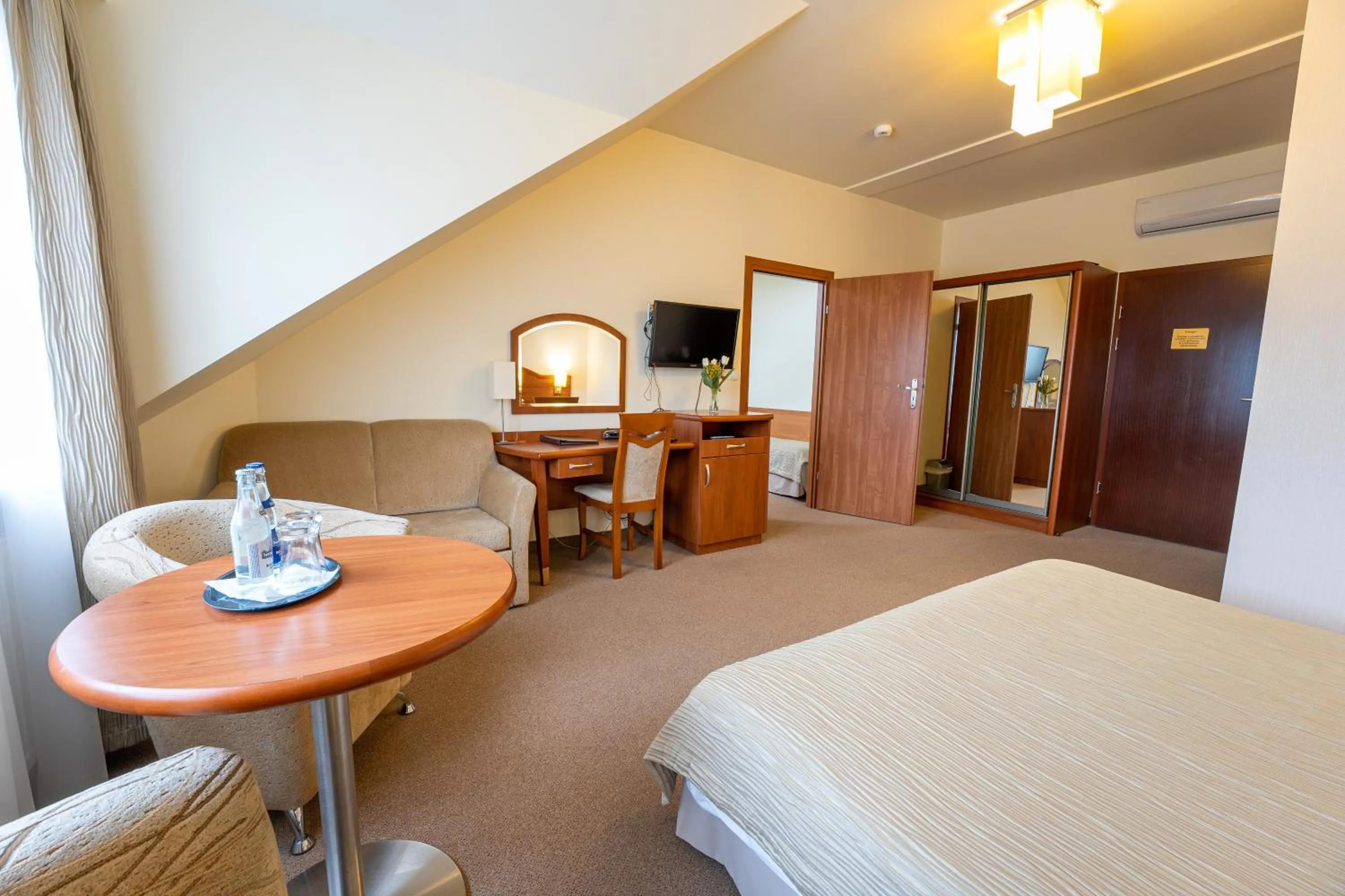 Bed in Hotel Szelców