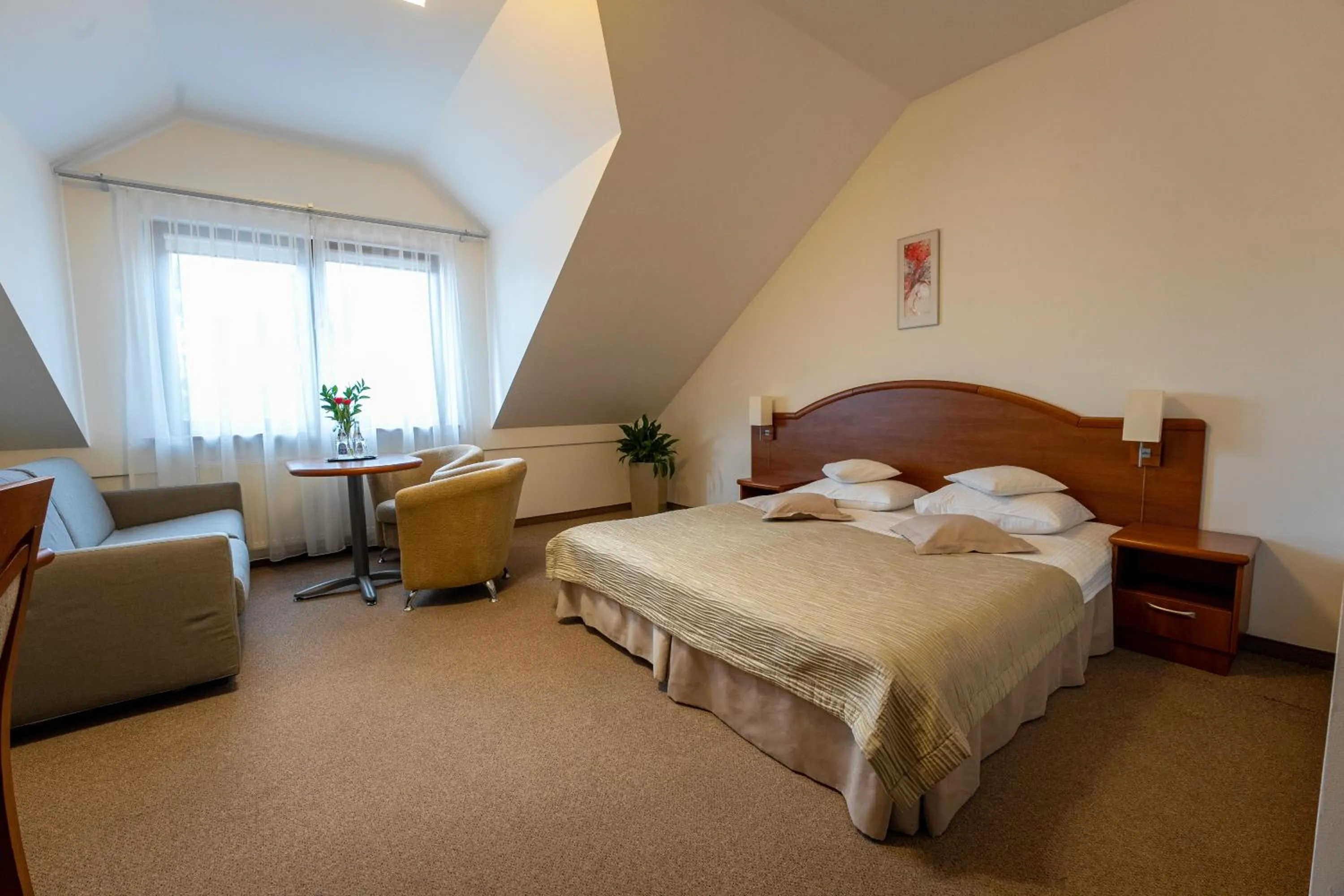 Bed in Hotel Szelców