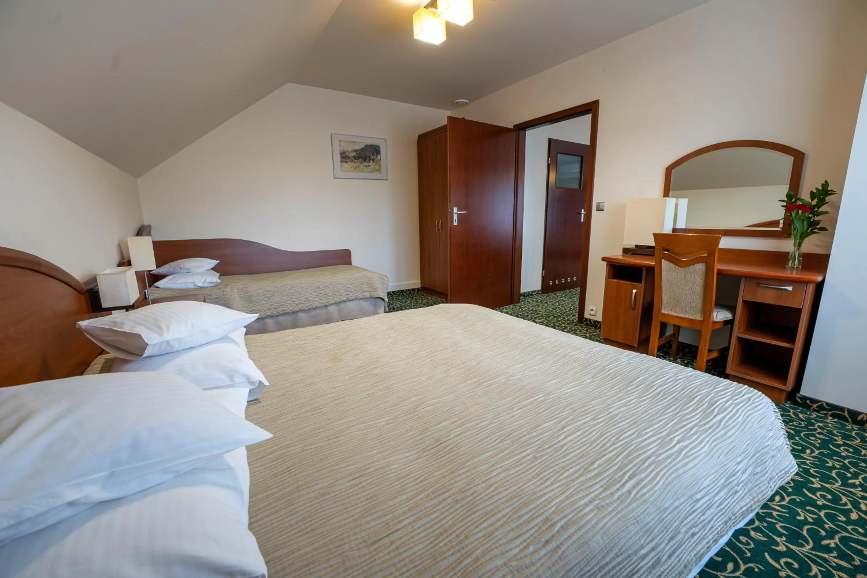 Bed in Hotel Szelców