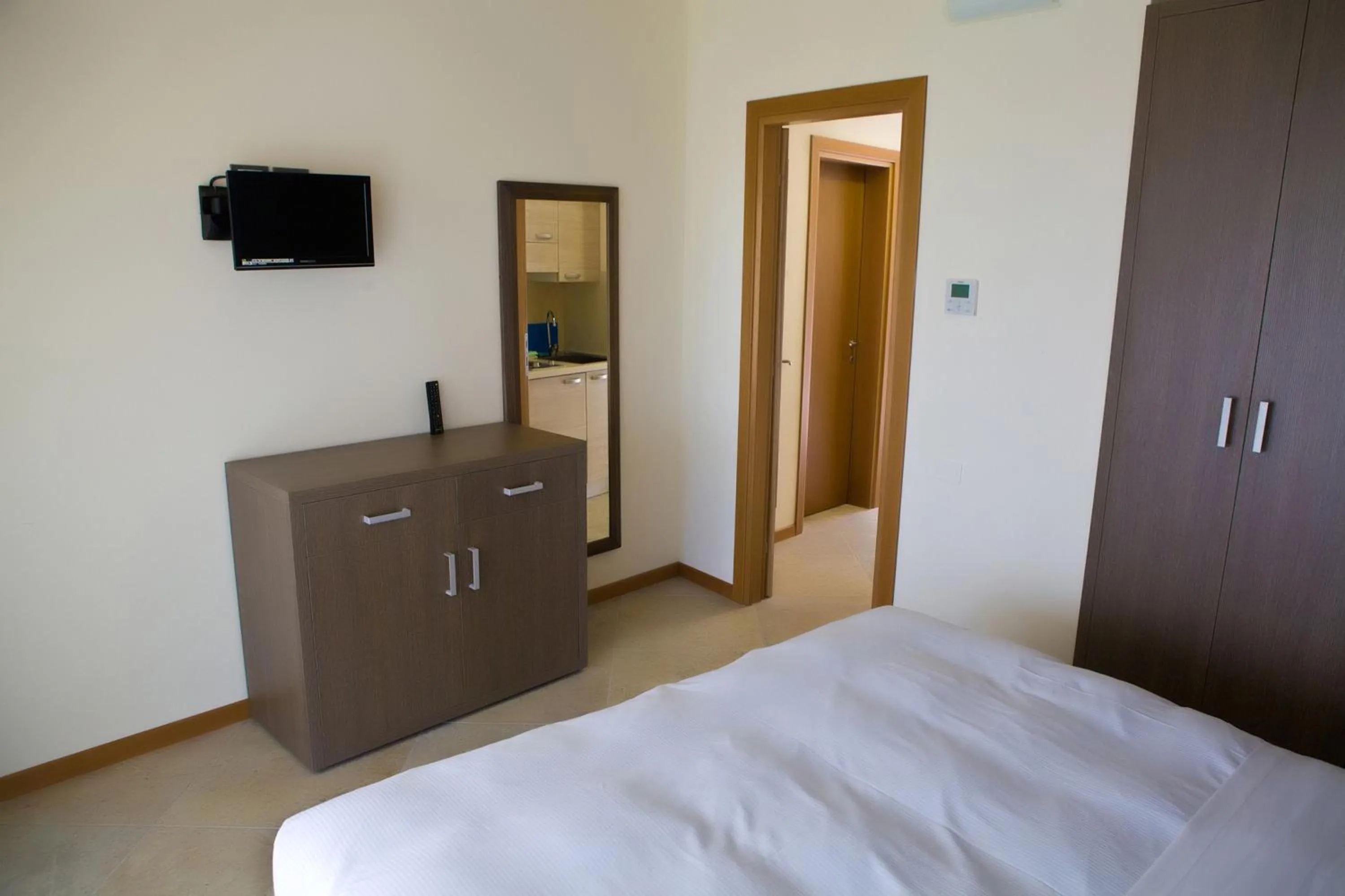 Decorative detail, Bed in Hotel Belvedere