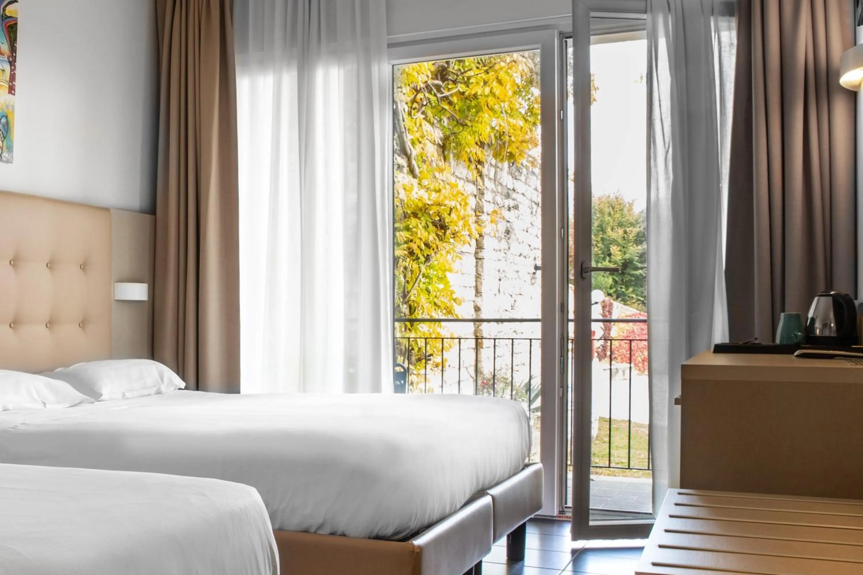 Bed in Hotel Belvedere